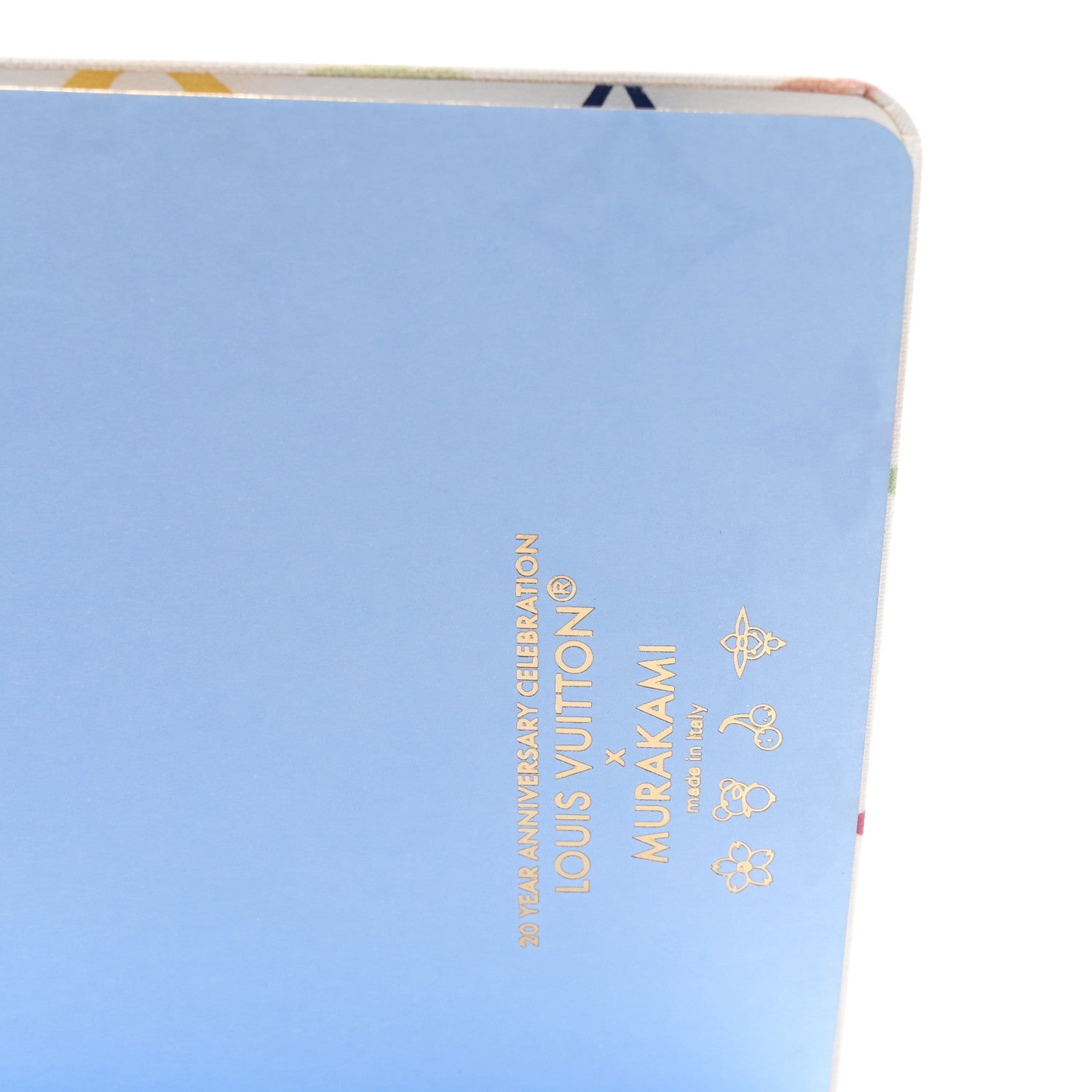 LV x TM Monogram Multicolor Jane Notebook MM White
