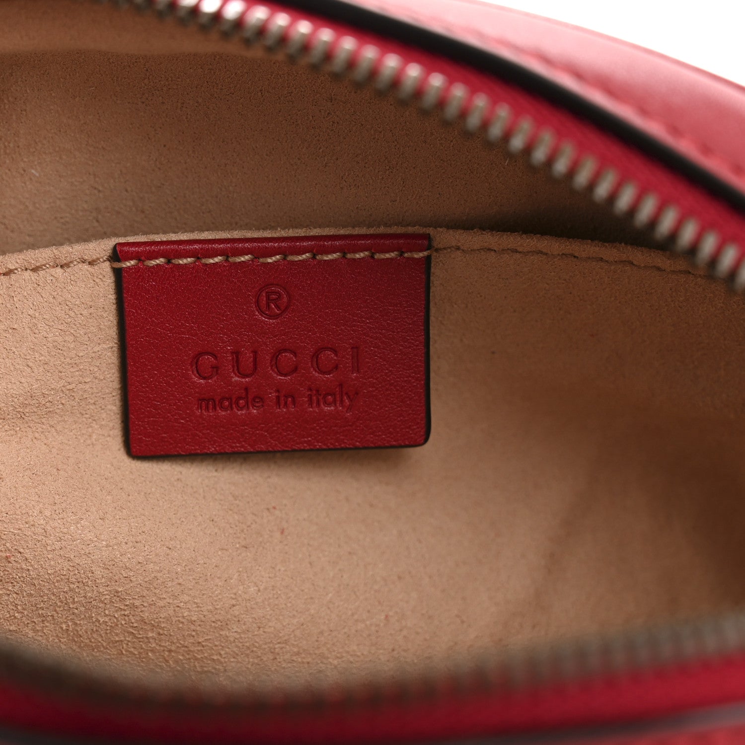 Calfskin Matelasse GG Marmont Belt Bag 75 30 Hibiscus Red