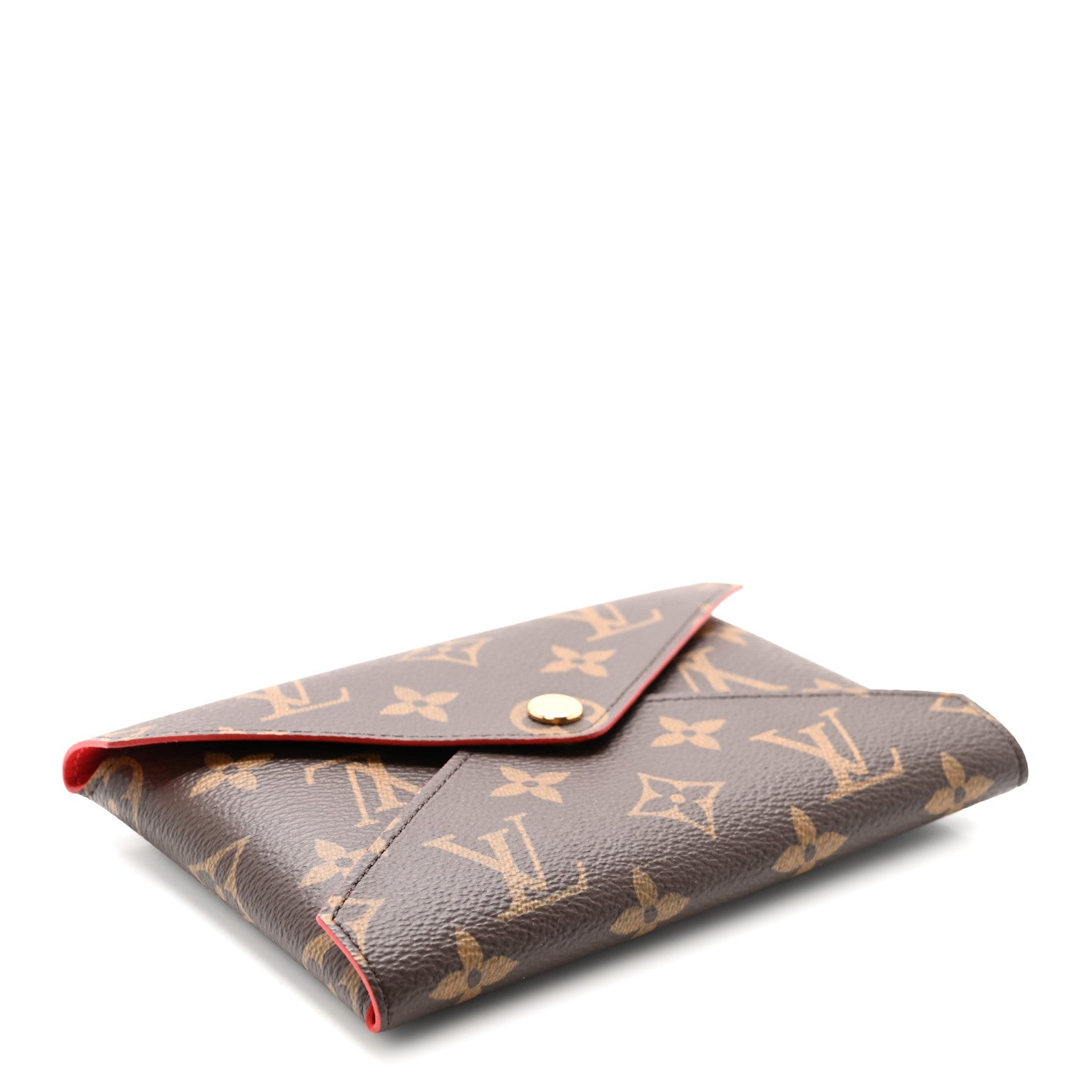 Monogram Medium Kirigami Pochette Insert Coquelicot
