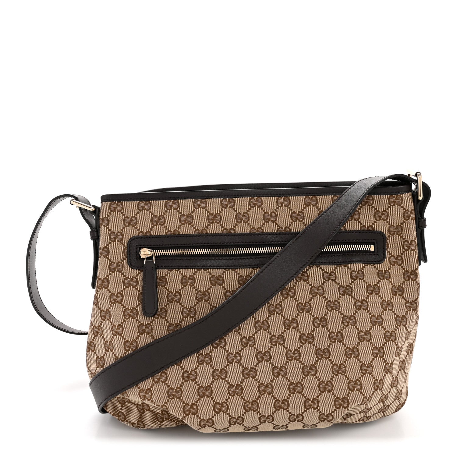 Monogram Messenger Bag Dark Brown
