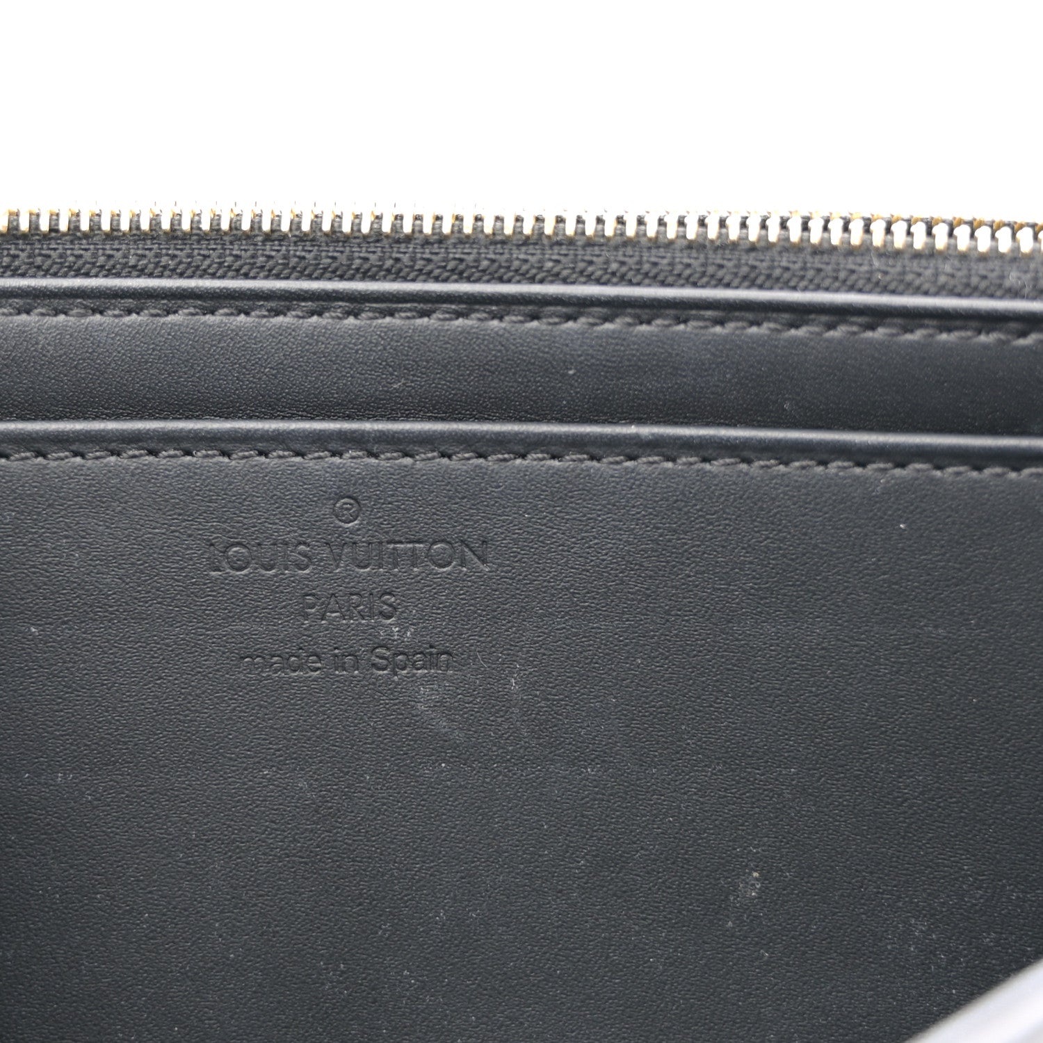 Patent Louise Clutch Black