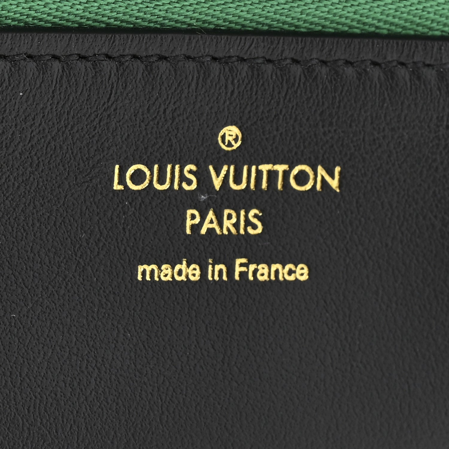 Jacquard Velvet Monogram LV Match Sunglasses Case GM Vert