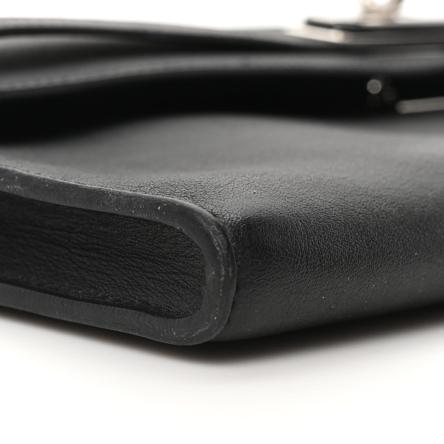 Swift Kelly Cut Clutch Pochette Black