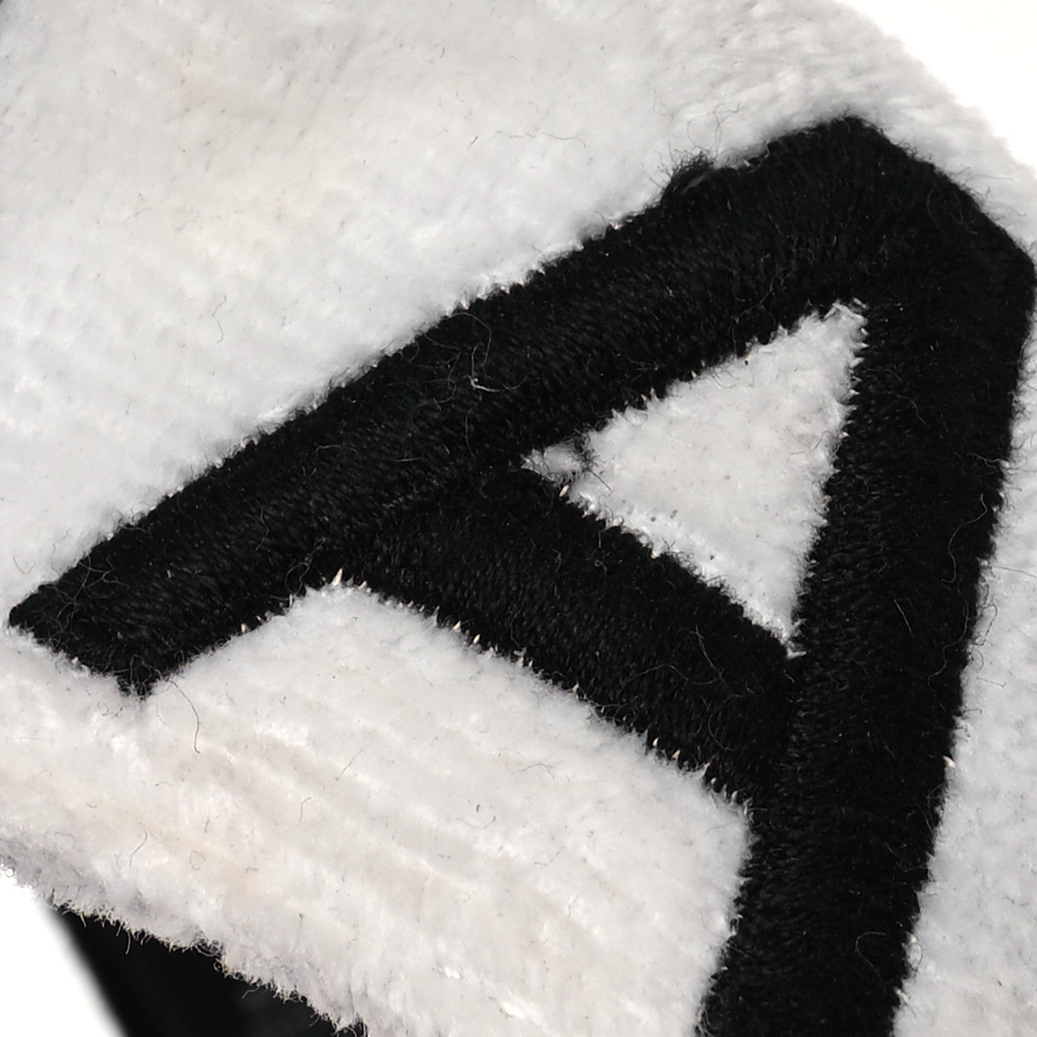 Terry Cotton Logo CC Visor Ecru White