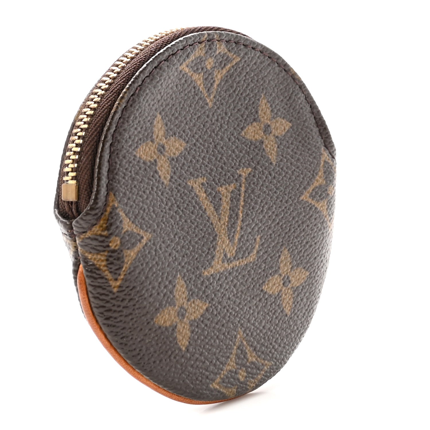 Monogram Round Coin Purse