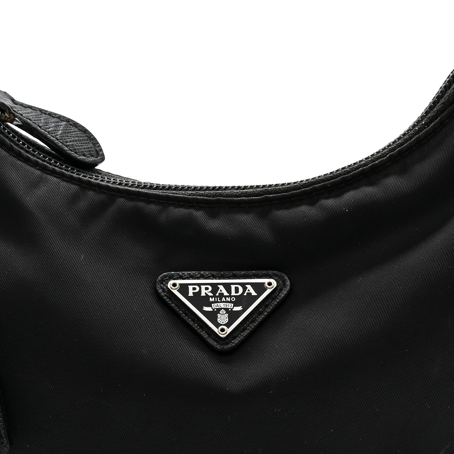Tessuto Nylon Mini Re-Edition 2000 Bag Black