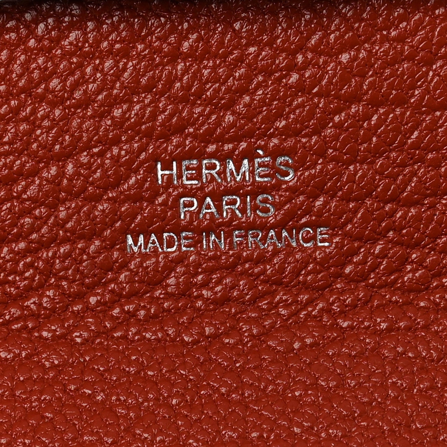 Chevre Mysore Bastia Coin Purse Bleu Brume Brique