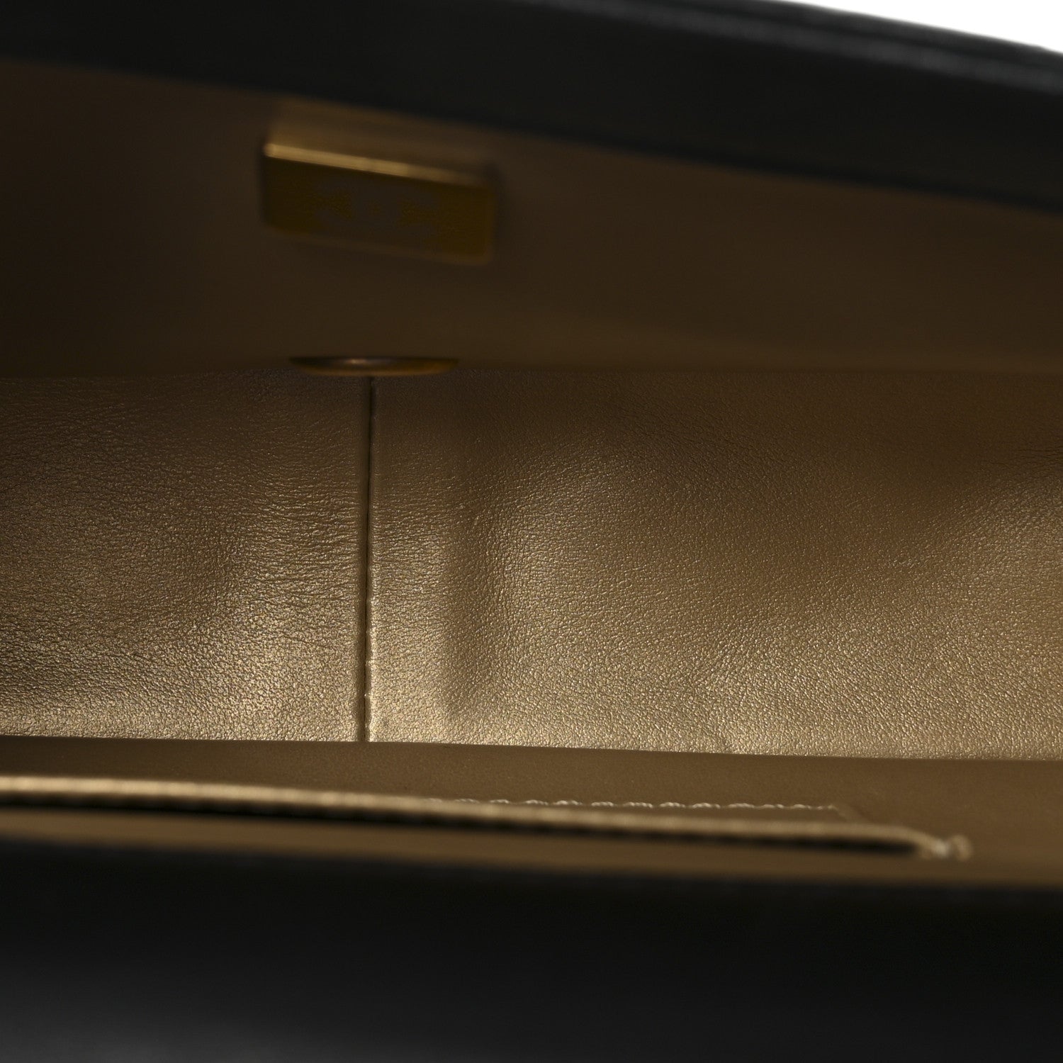 Lambskin Quilted Pearl Small Flap Black