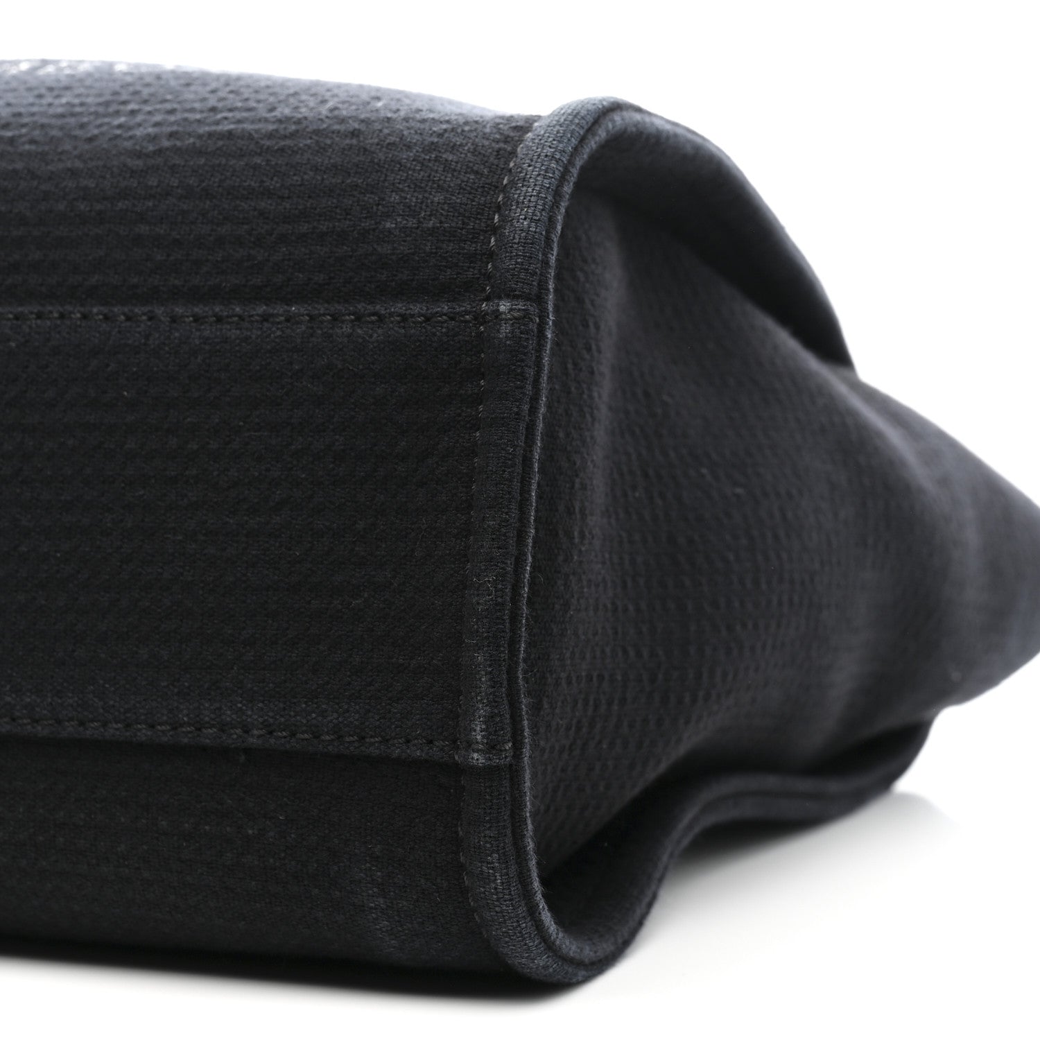Mixed Fibers Small Deauville Tote Black