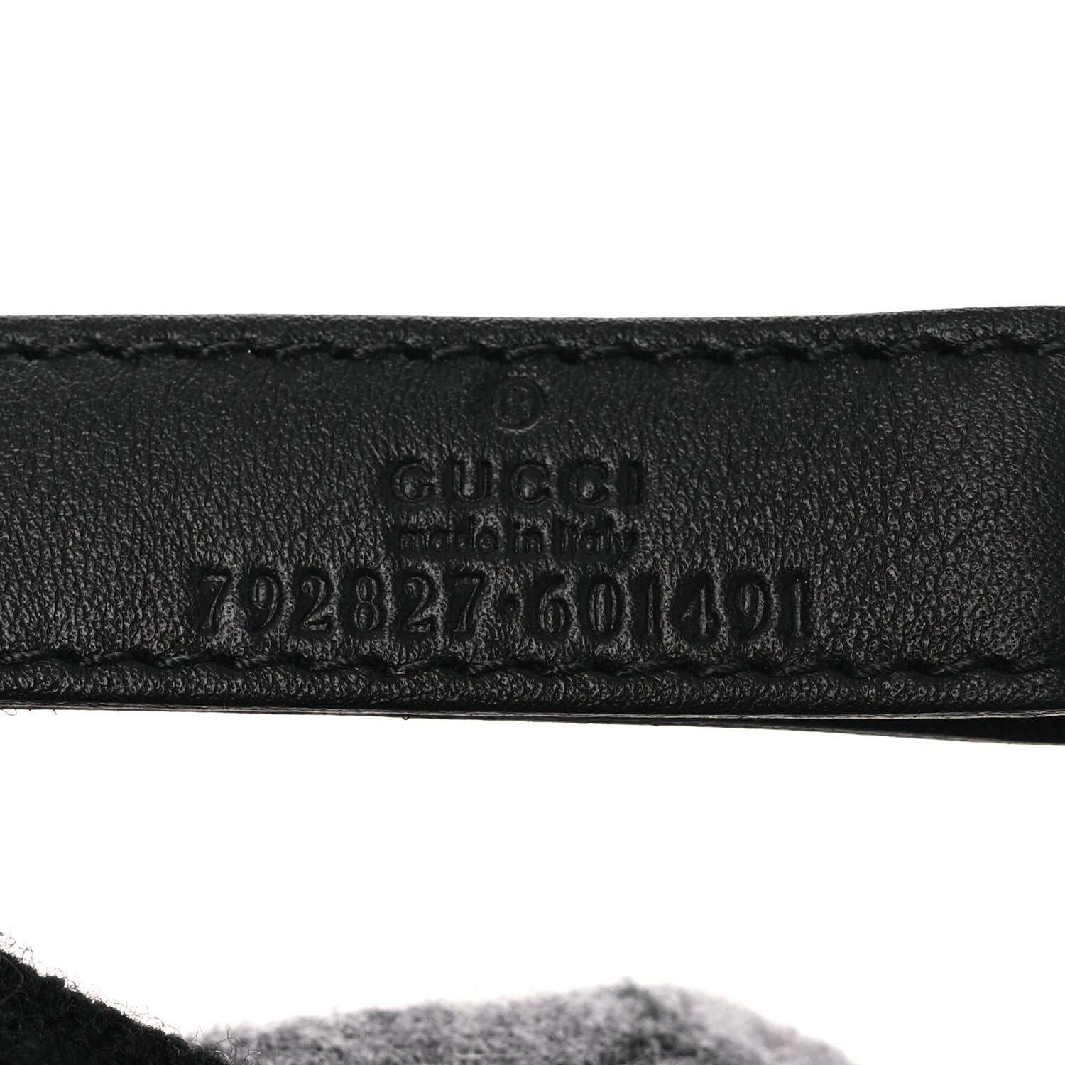 Covered Wool GG Monogram Baseball Hat L Grey Dark Grey Black