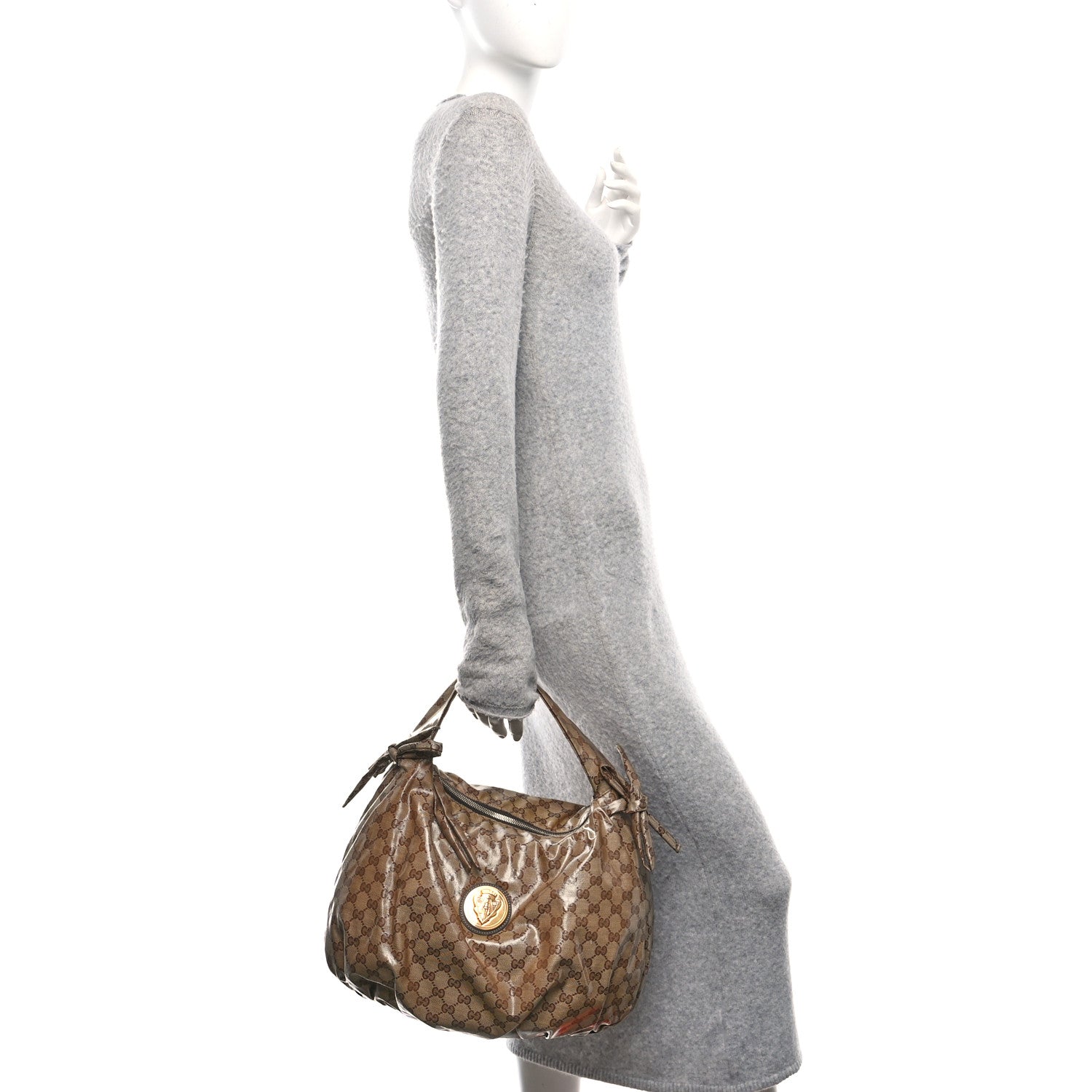 Crystal Monogram Hysteria Hobo