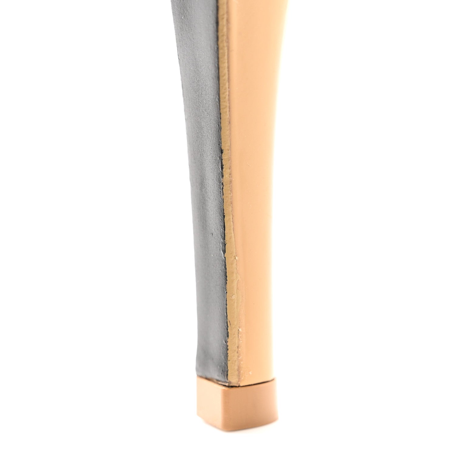 Patent Tribute 75 Platform Sandals 38 Nude Powder
