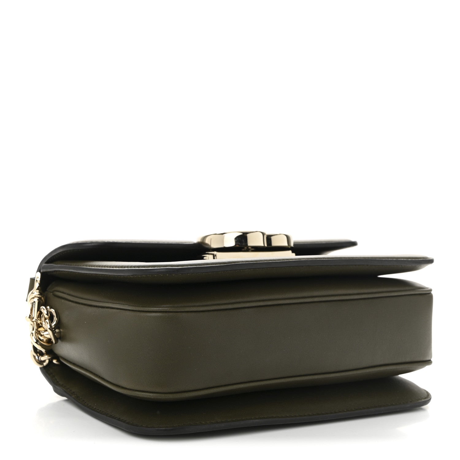 Monogram Small Gucci Go Shoulder Bag Luscious Green