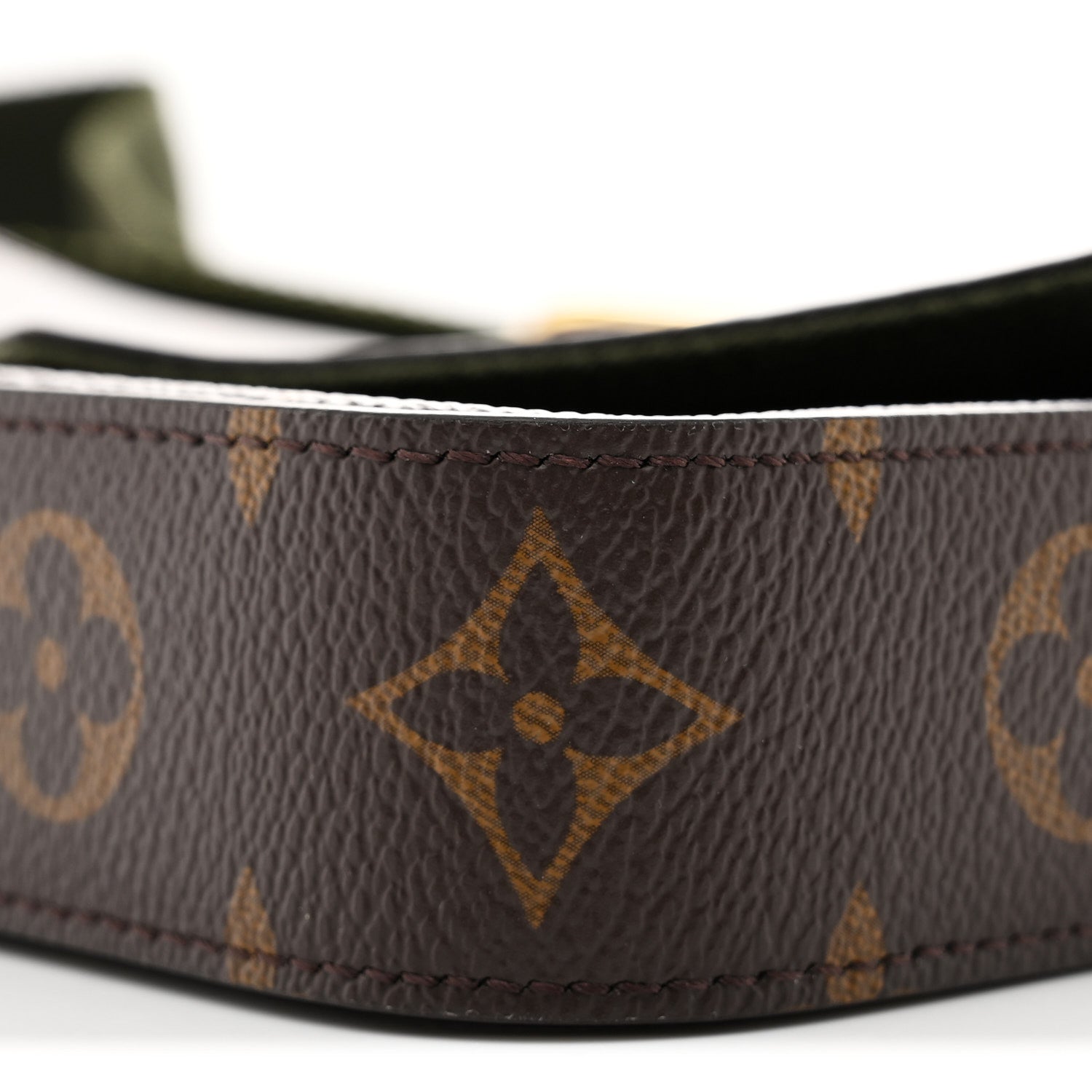 Monogram Felicie Strap & Go Kaki