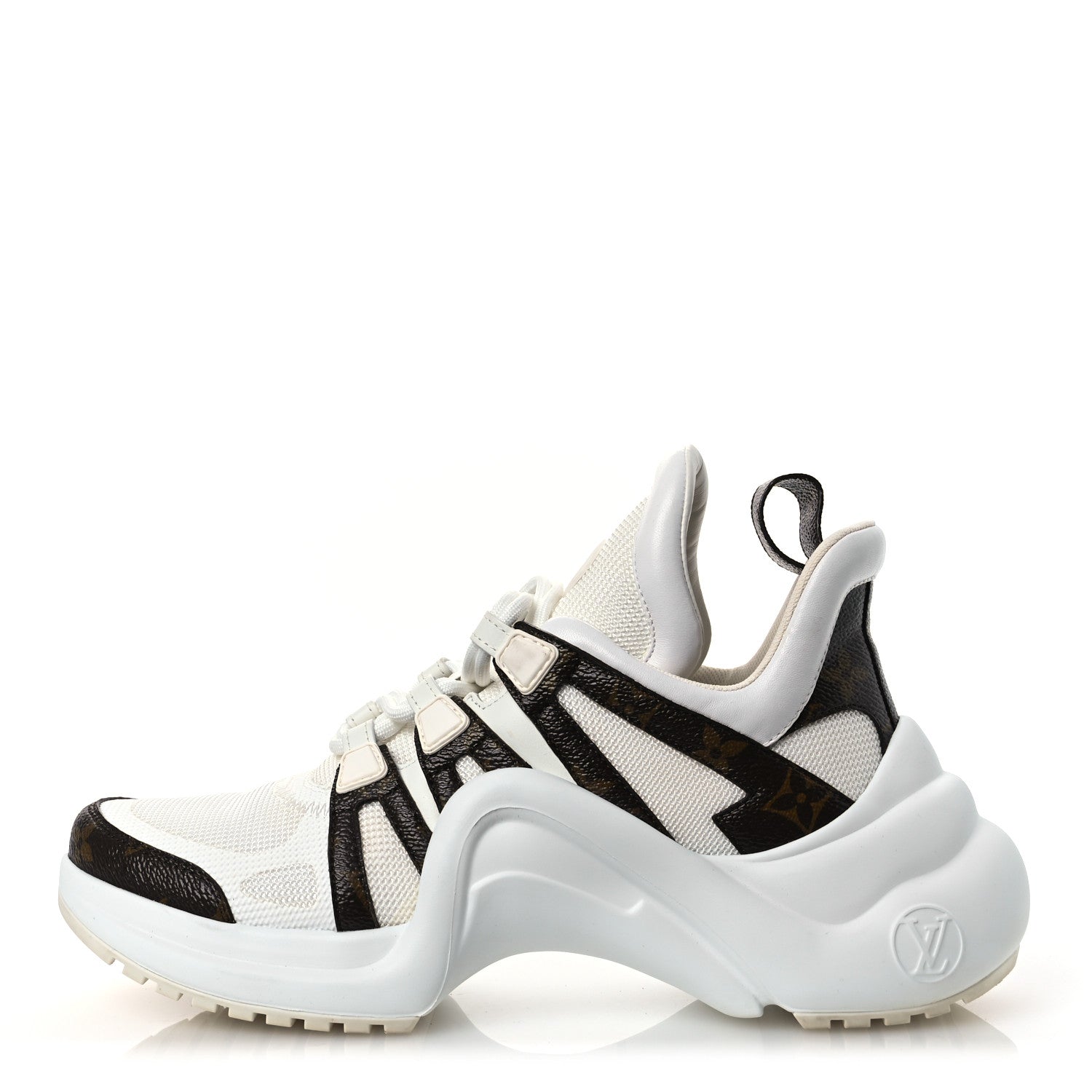 Patent Monogram LV Archlight Sneakers 39 White