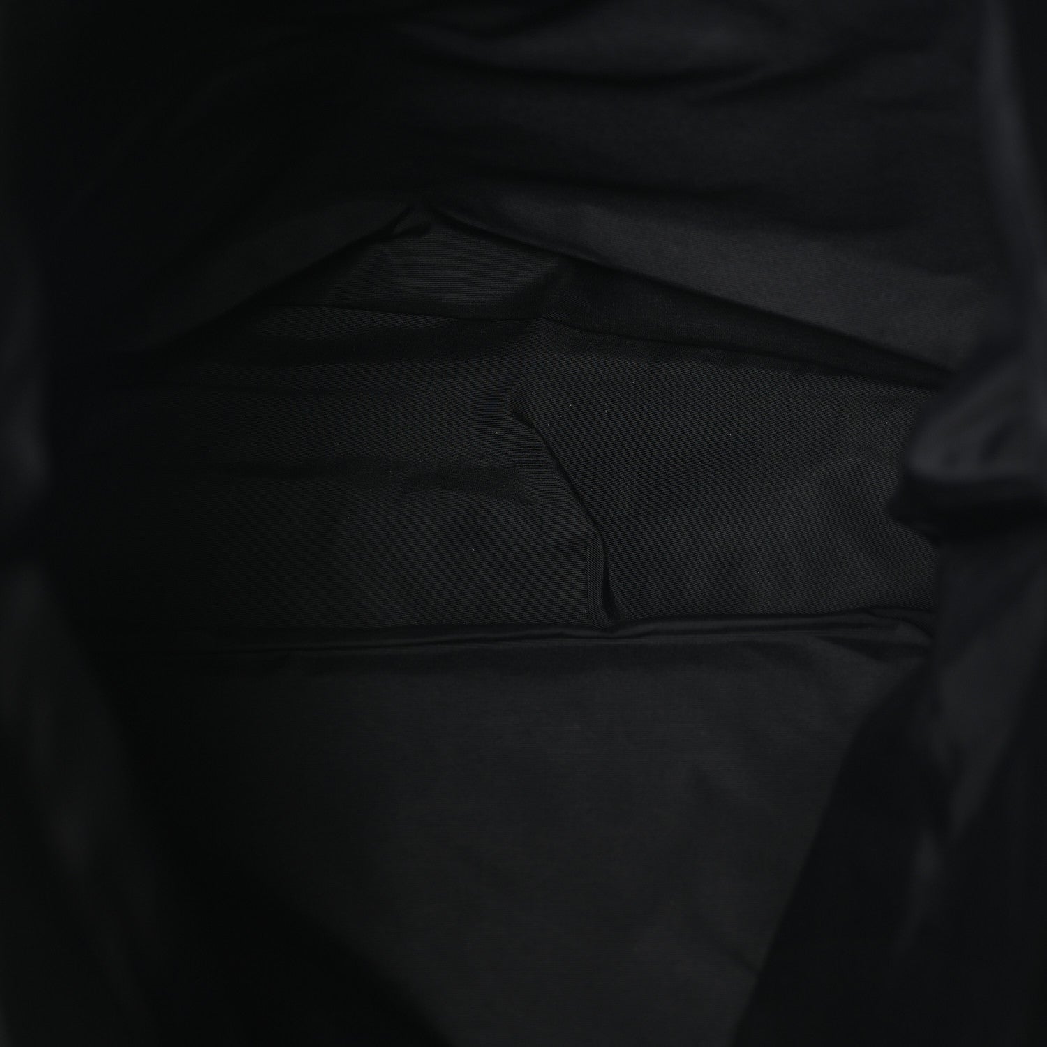 Denim Monogram Large Bucket Tote Black
