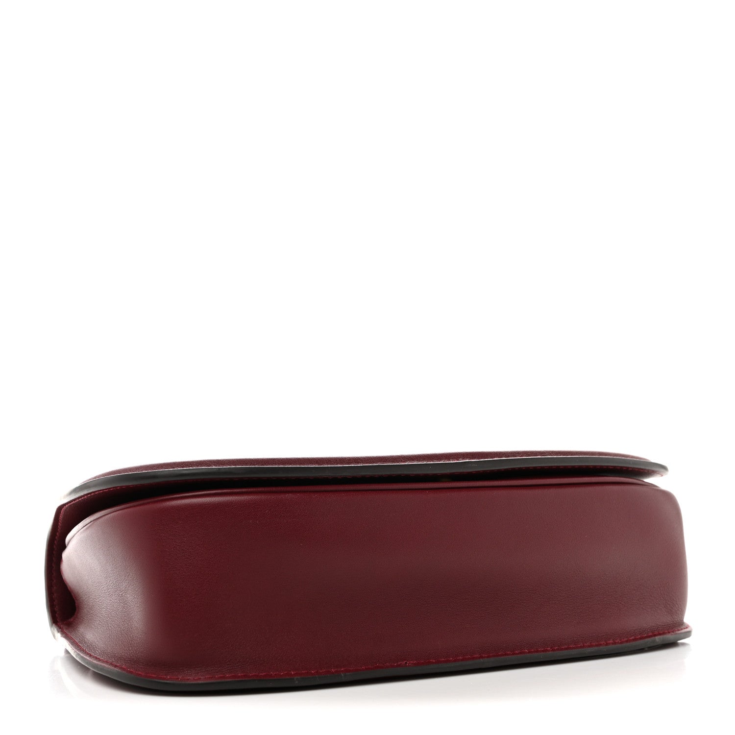 Roxy Calfskin Medium Blondie Top Handle Bag Rosso Ancora