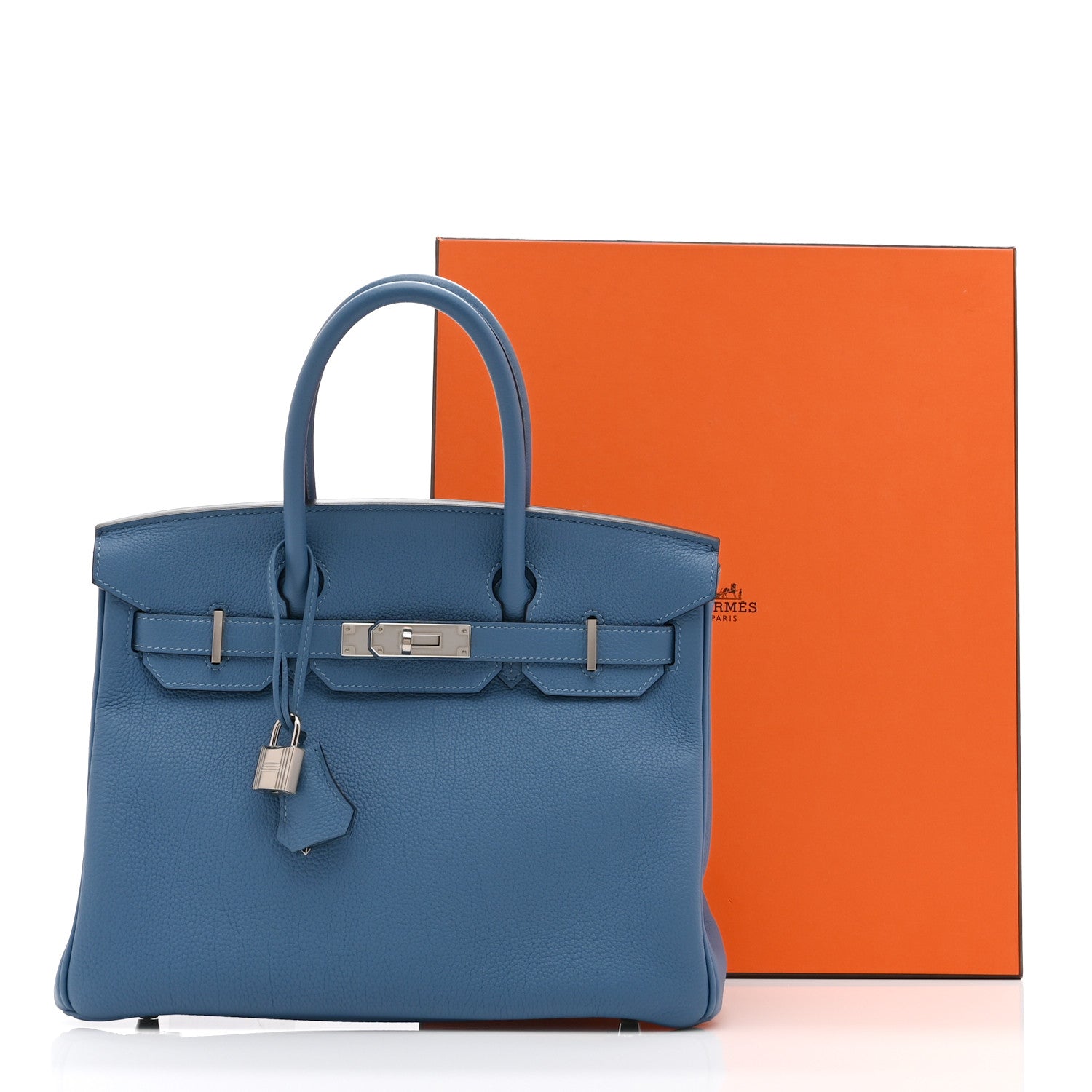 Togo BIRKIN 30 Bleu Azur