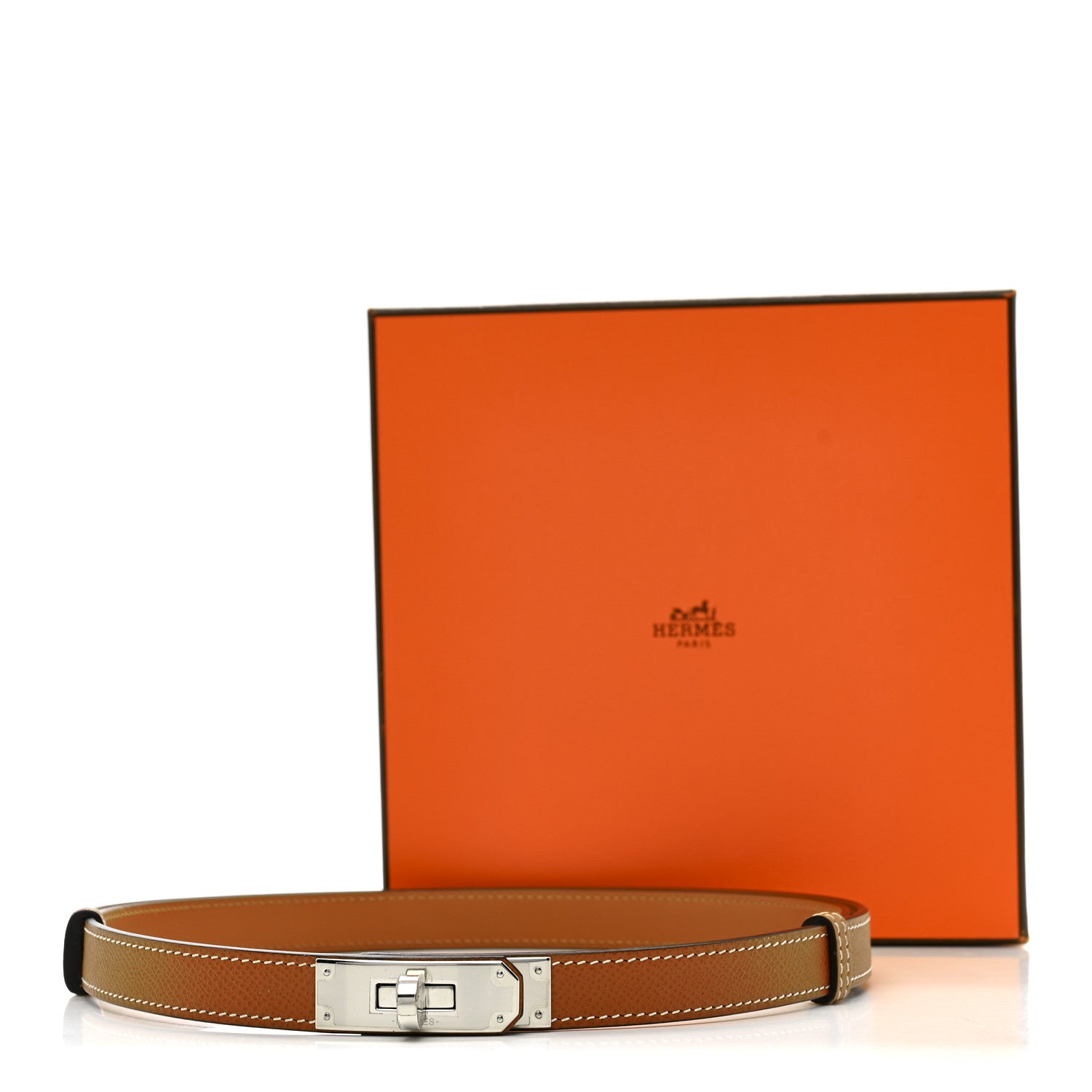 Epsom Kelly Belt Gold