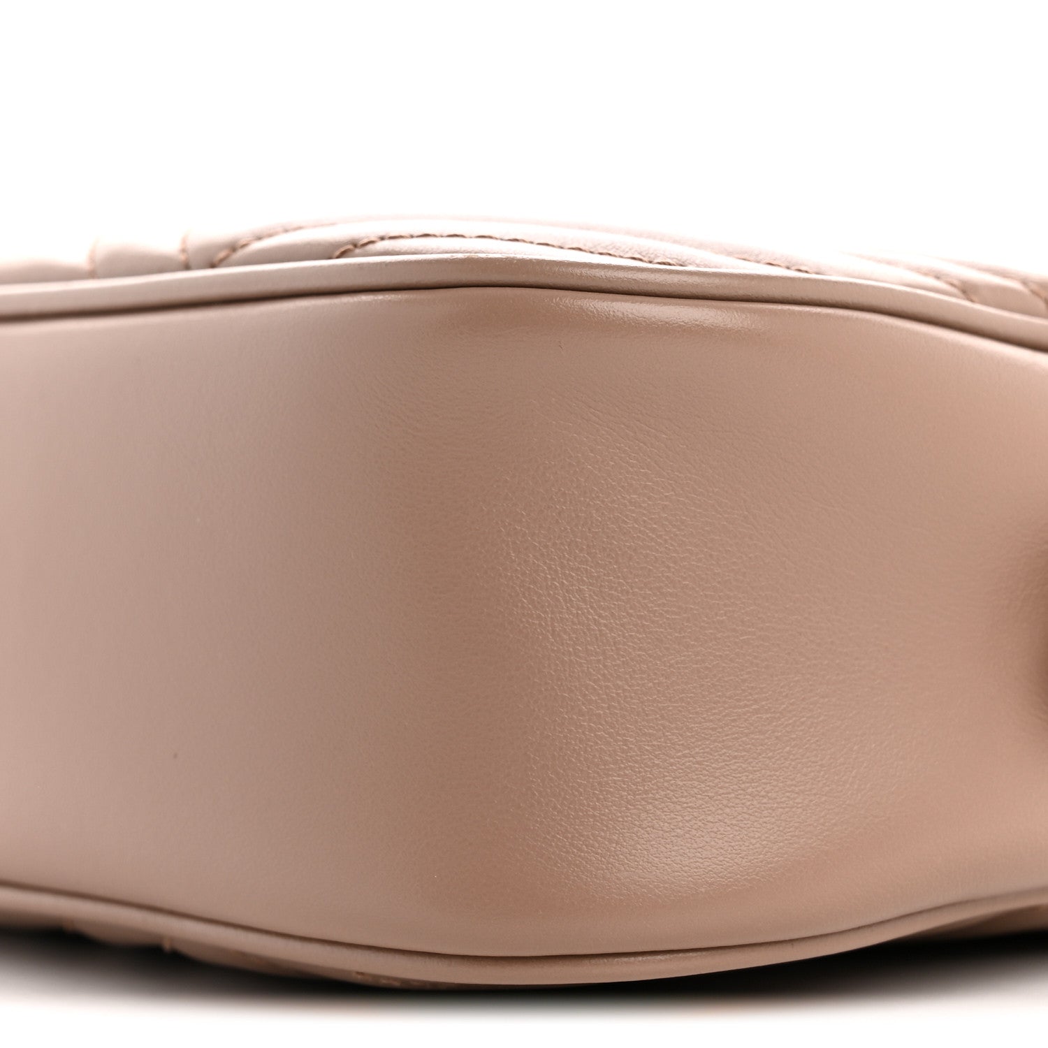 Calfskin Matelasse Small GG Marmont Chain Shoulder Bag Porcelain Rose