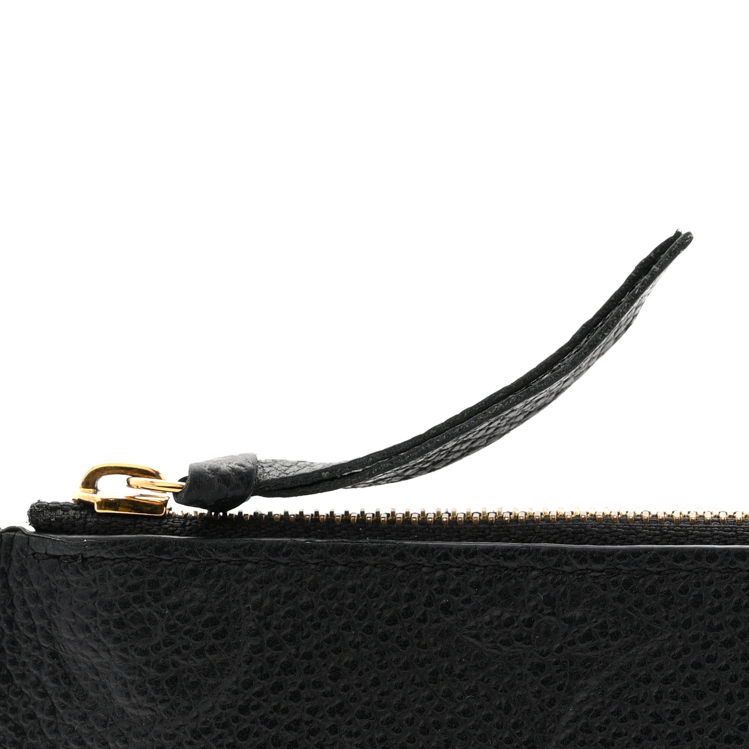 Empreinte Felicie Chain Wallet Zippered Insert Black