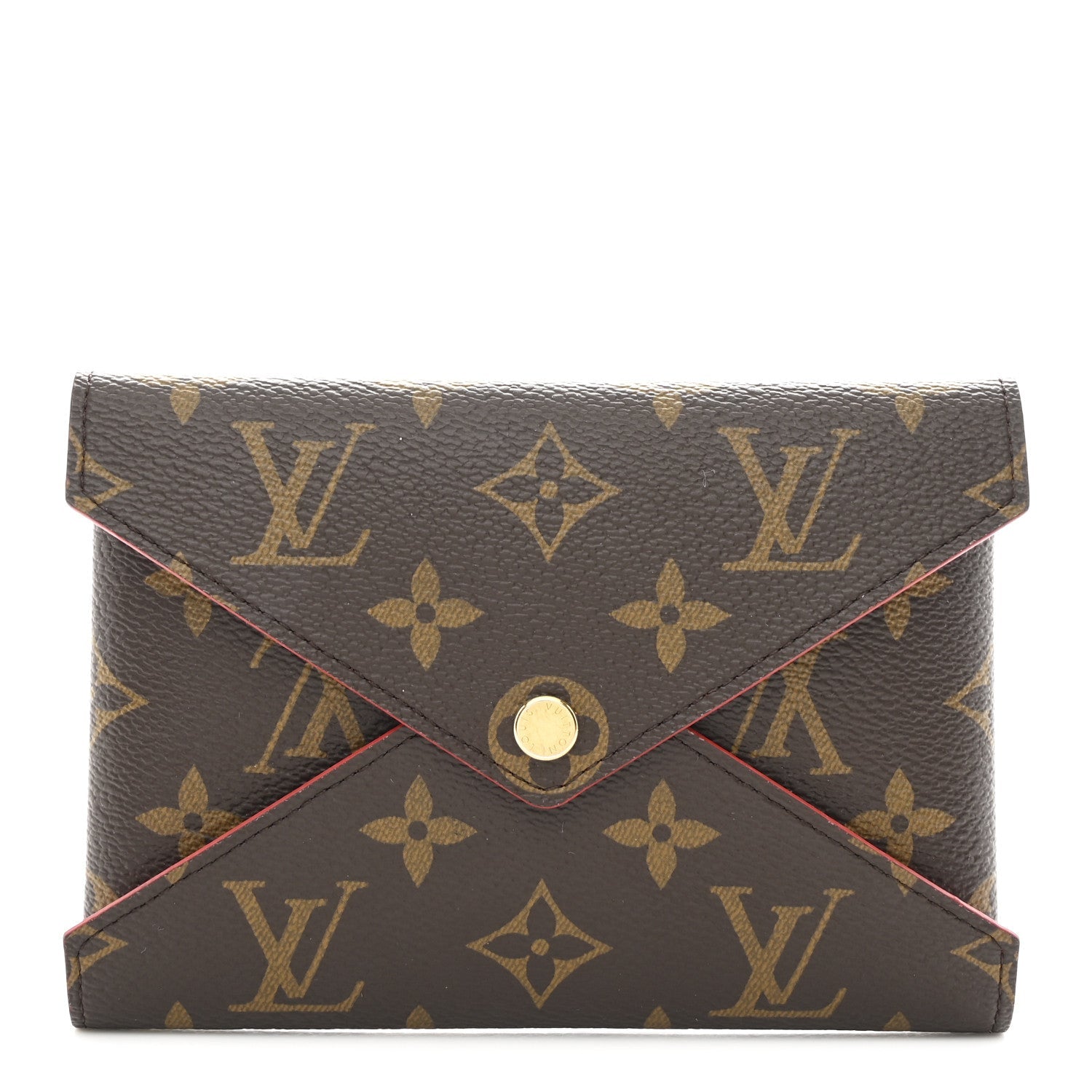 Monogram Medium Kirigami Pochette Insert Coquelicot