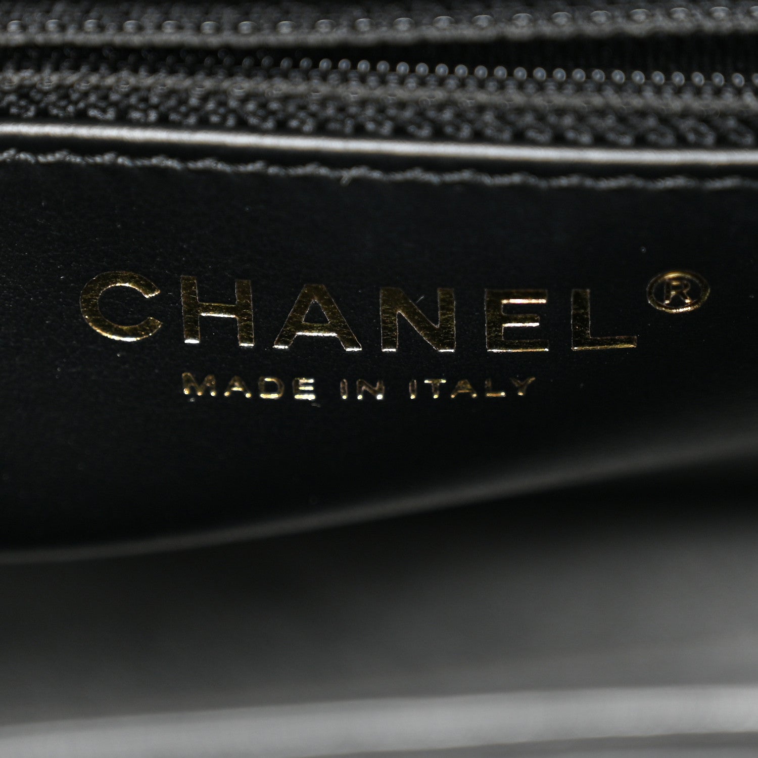 Shiny Aged Calfskin Quilted Nano Kelly Shopper Black