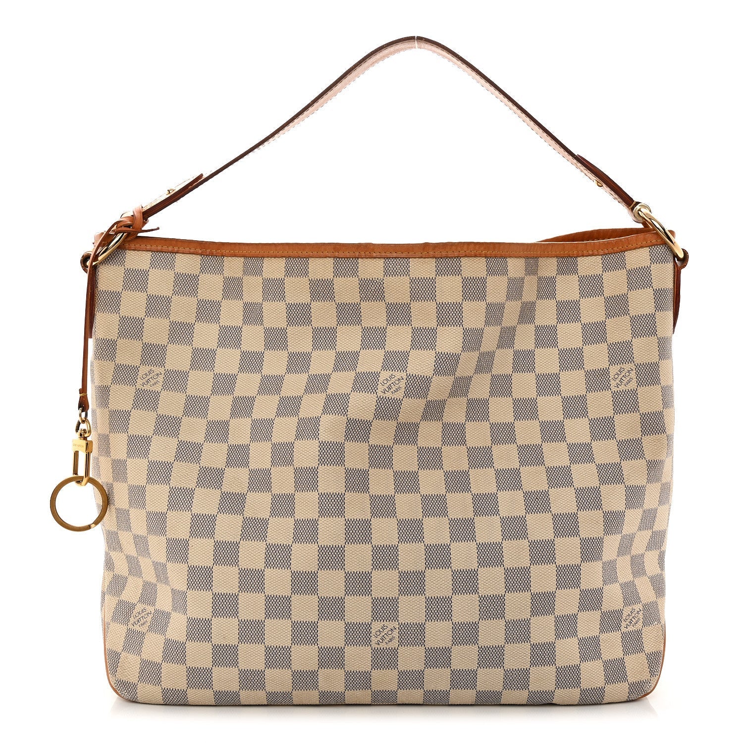 Damier Azur Delightful MM Rose Ballerine