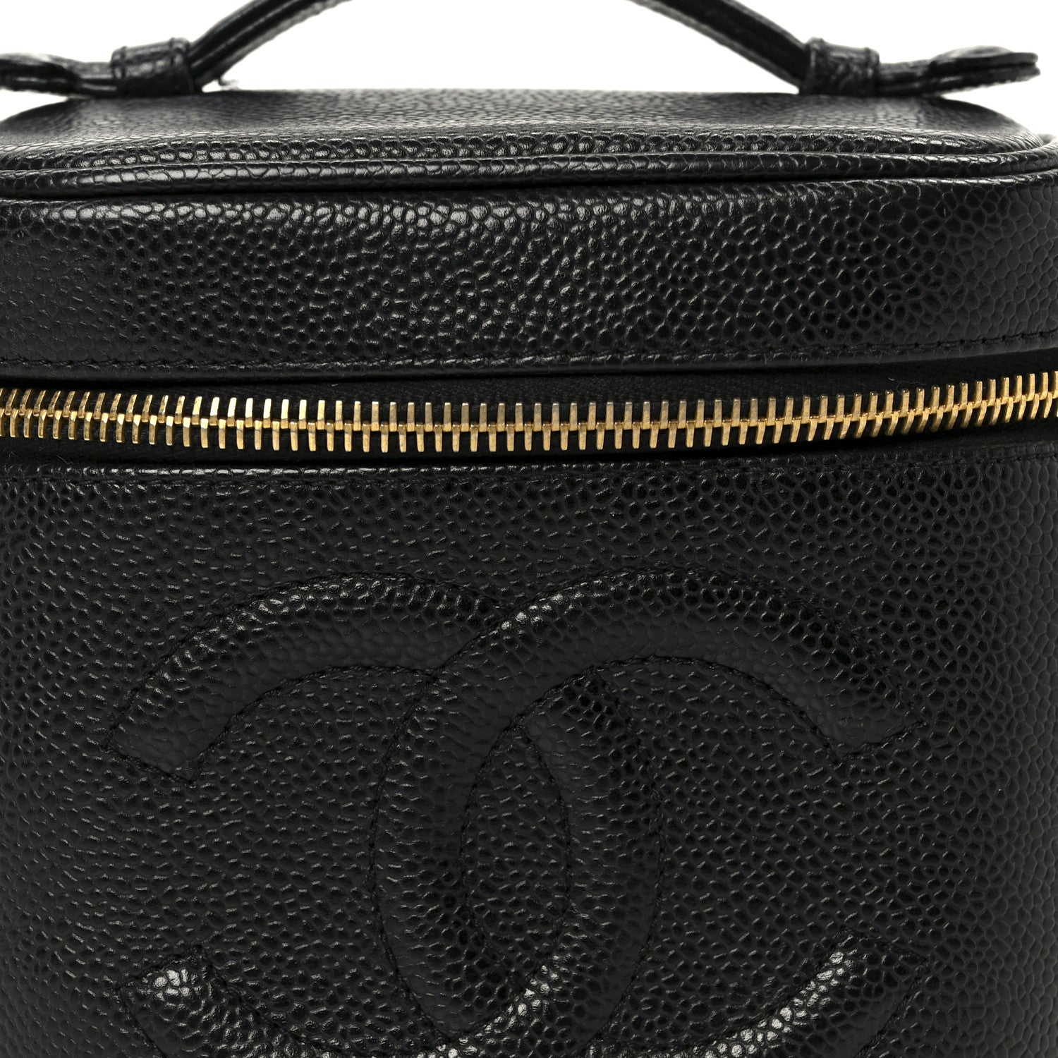 Caviar Vanity Cosmetic Case Black