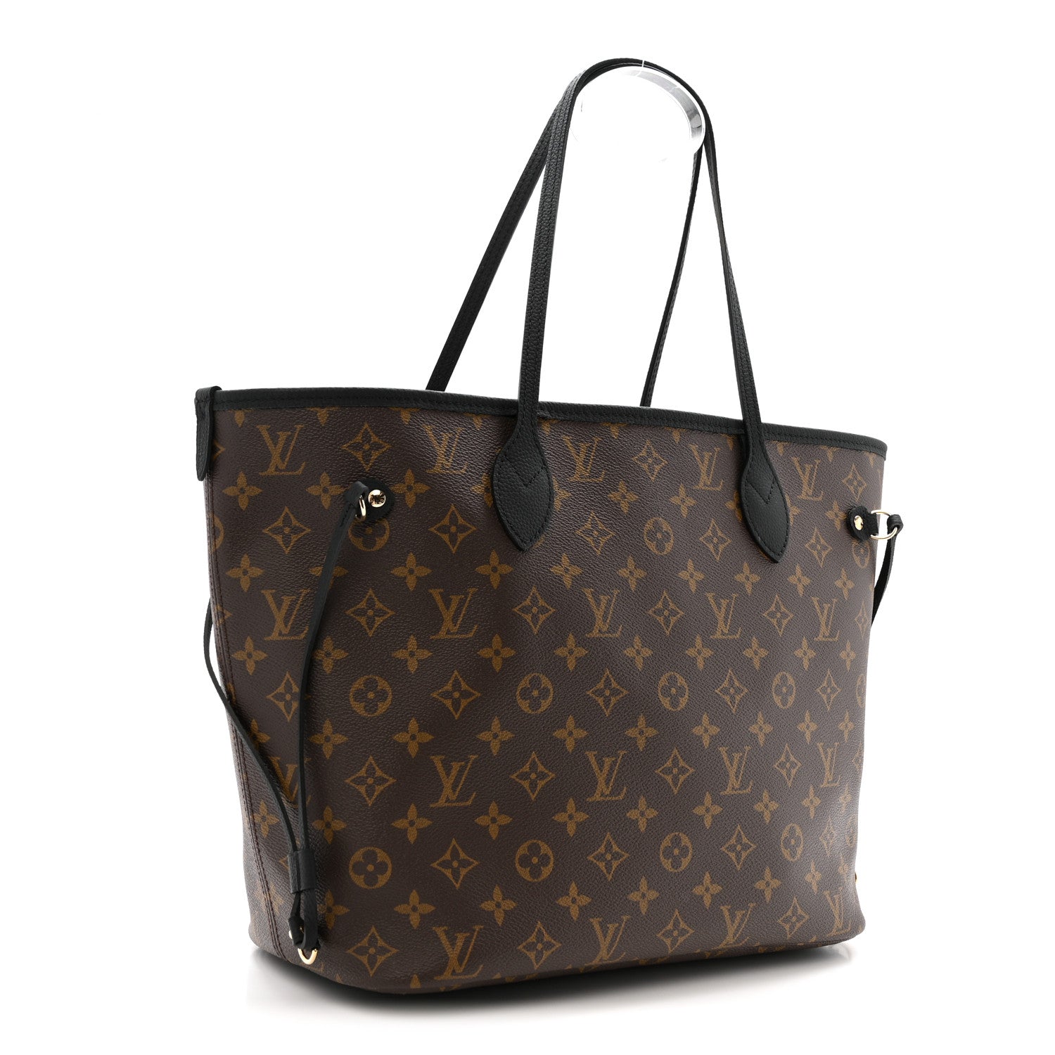 Monogram Calfskin Neo Neverfull Inside Out MM Black