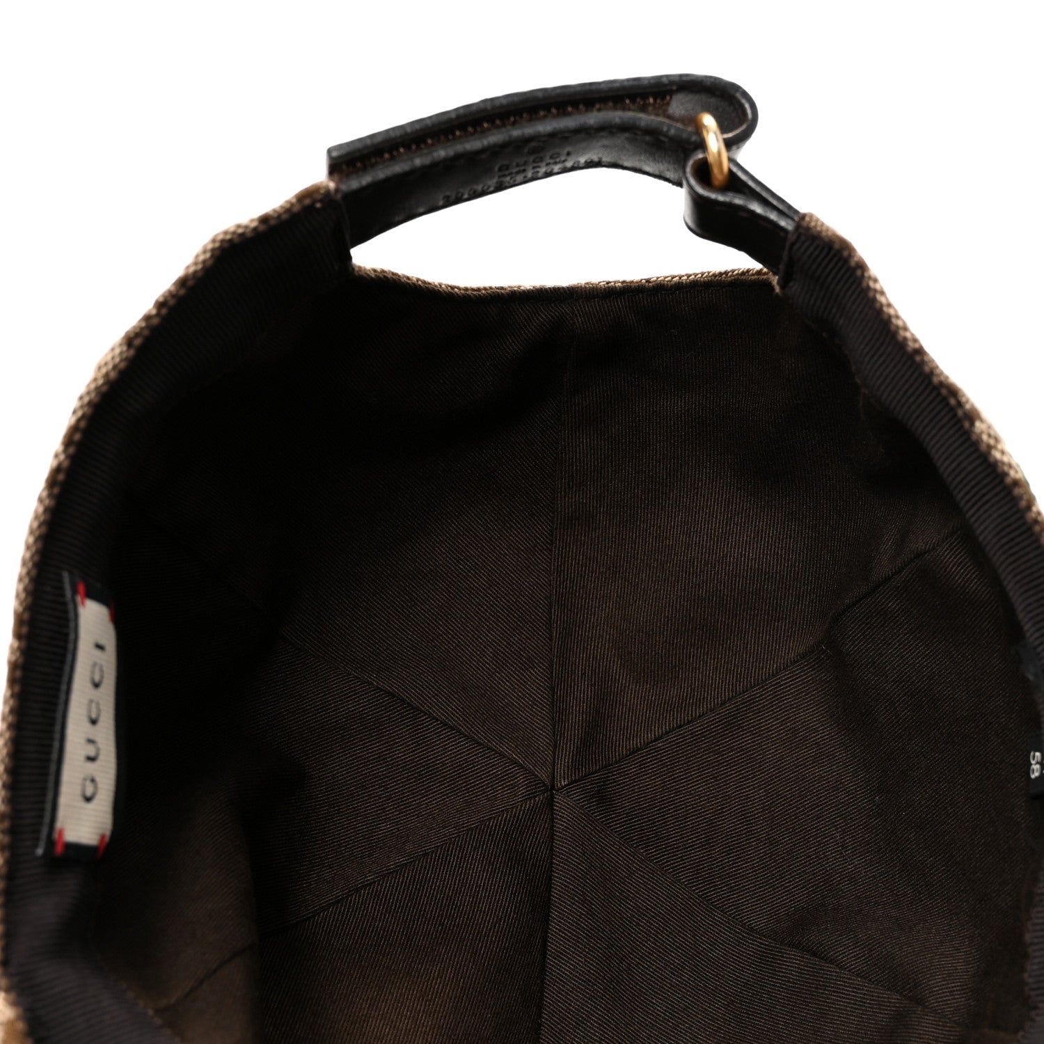 Monogram Web Baseball Hat M Beige Cocoa