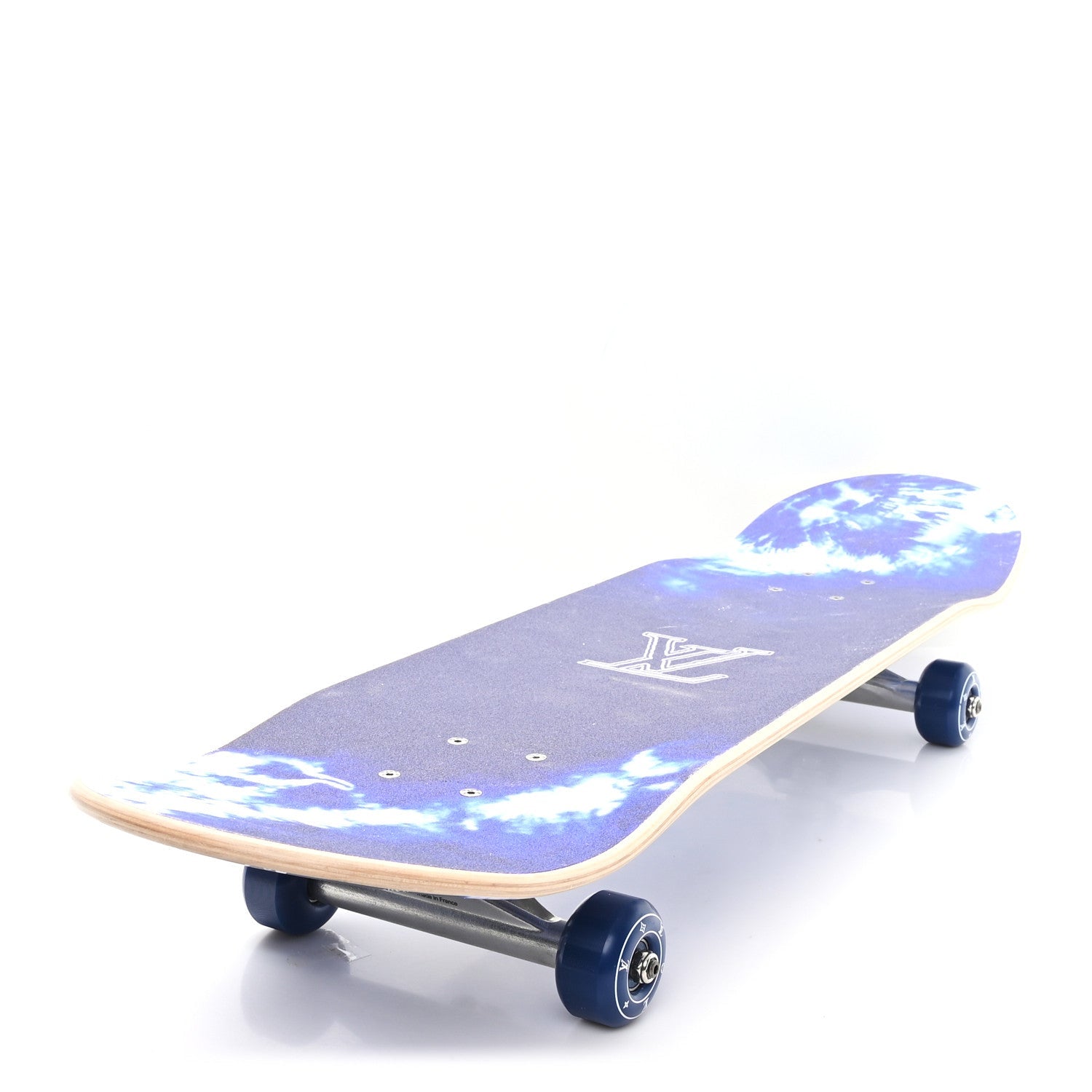 Monogram Bandana Maple Wood Skateboard Blue