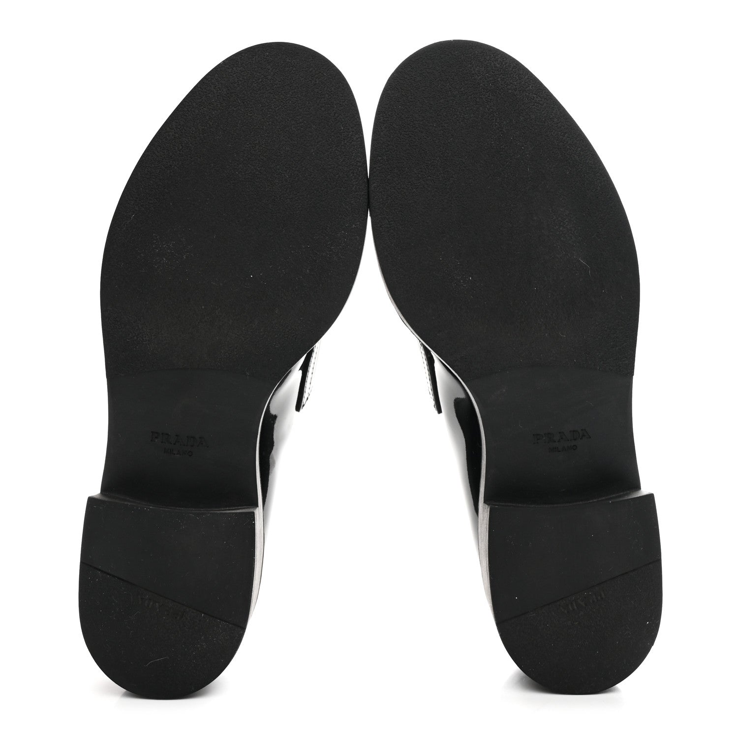 Vernice Triangle 50mm Loafers 38.5 Black