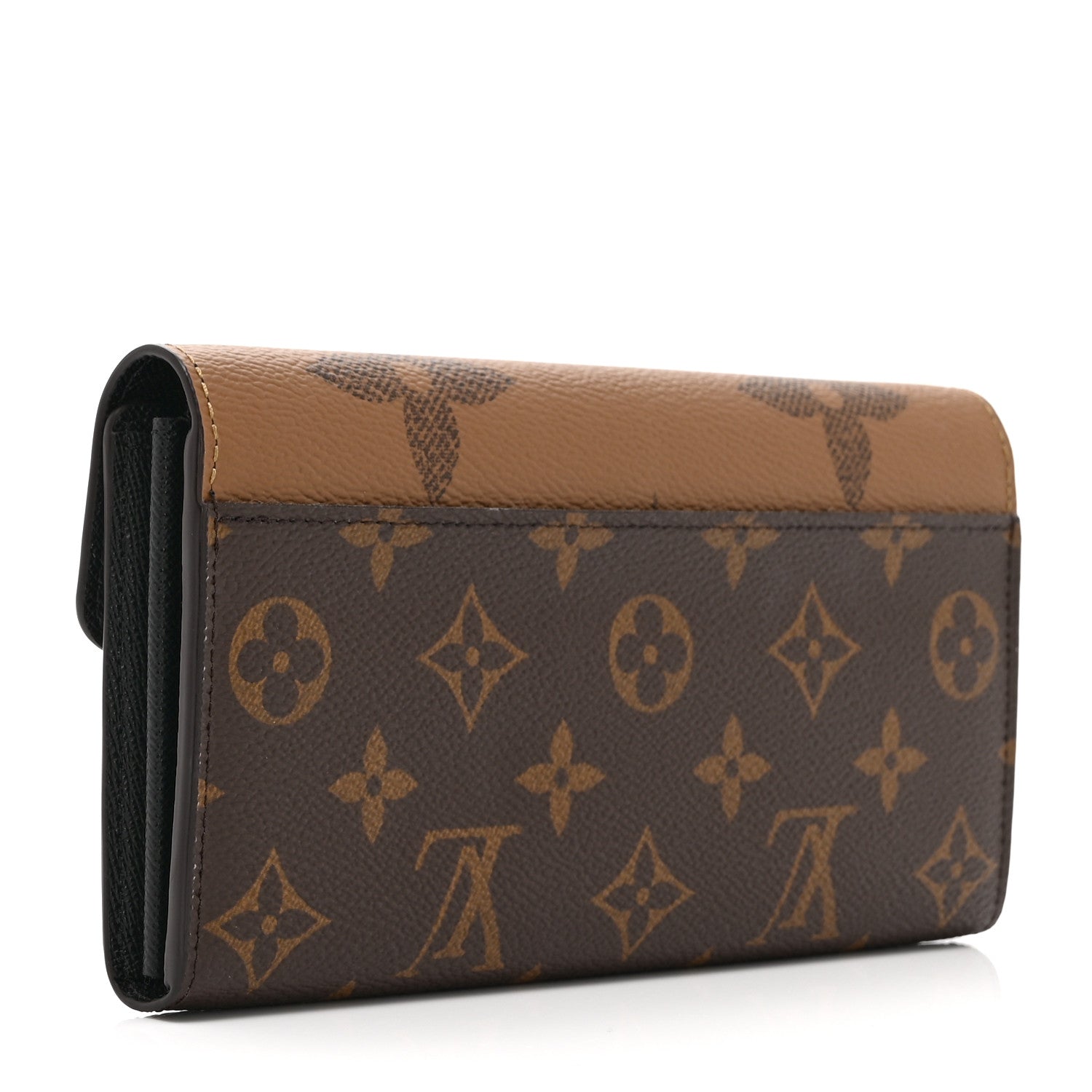 Reverse Monogram Giant Sarah Wallet