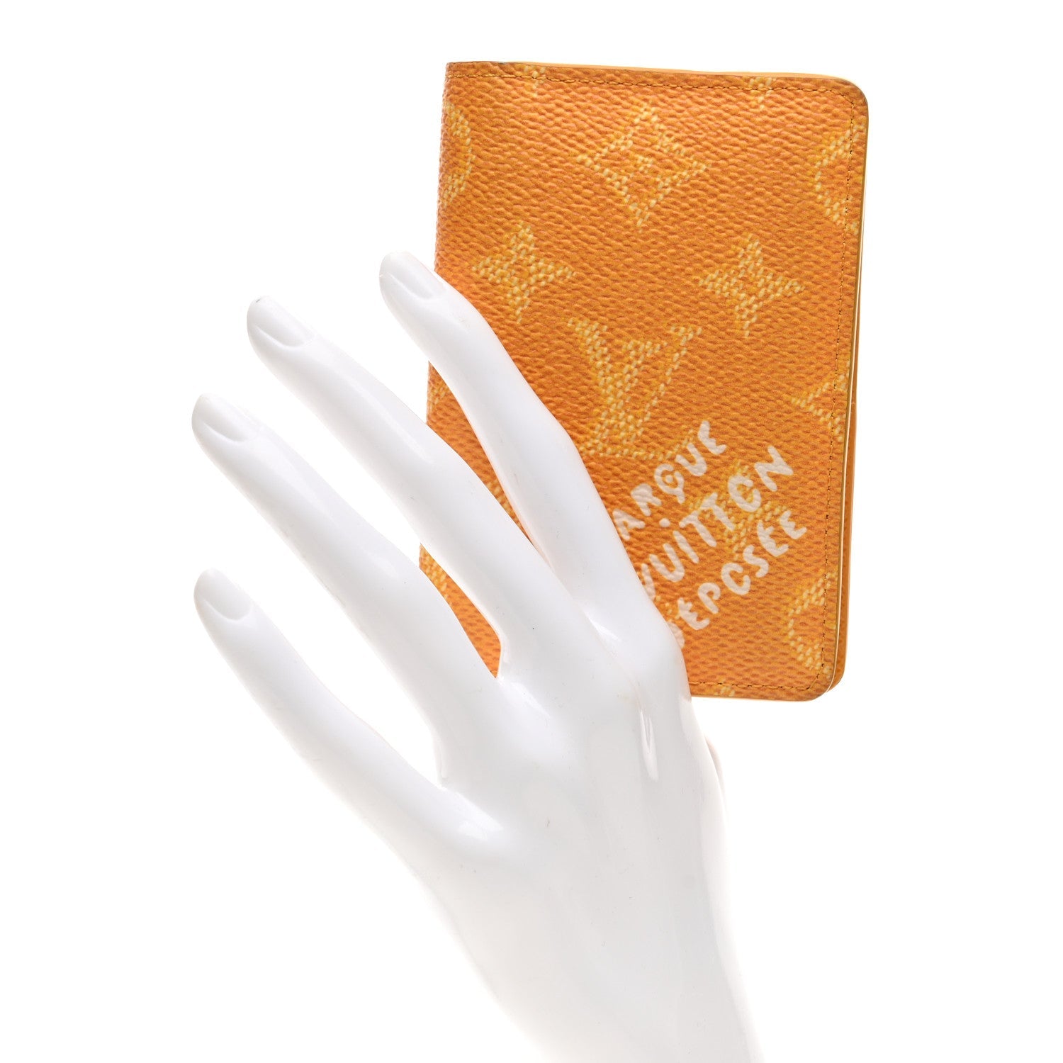 Monogram Heritage Pocket Organizer Safran Yellow