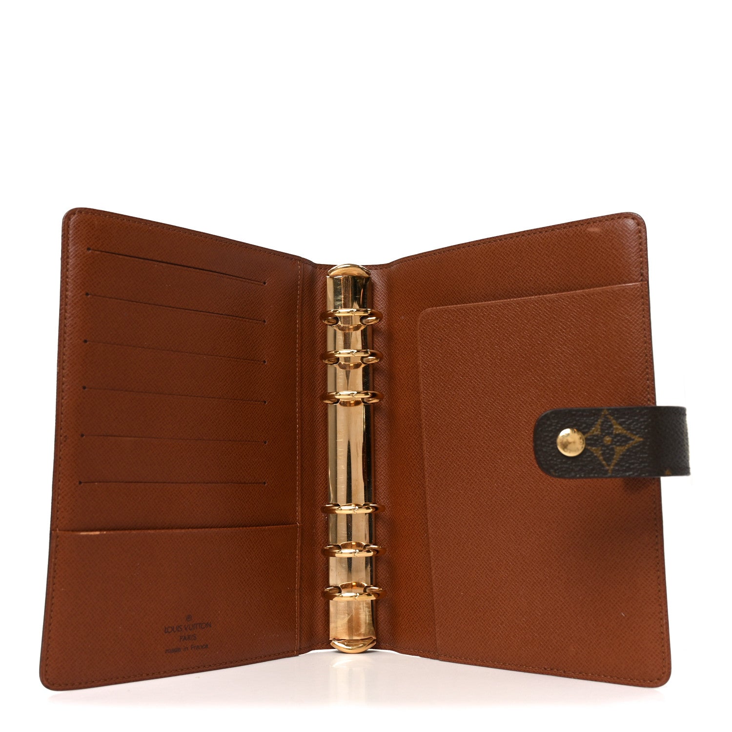 Monogram Medium Ring Agenda Cover
