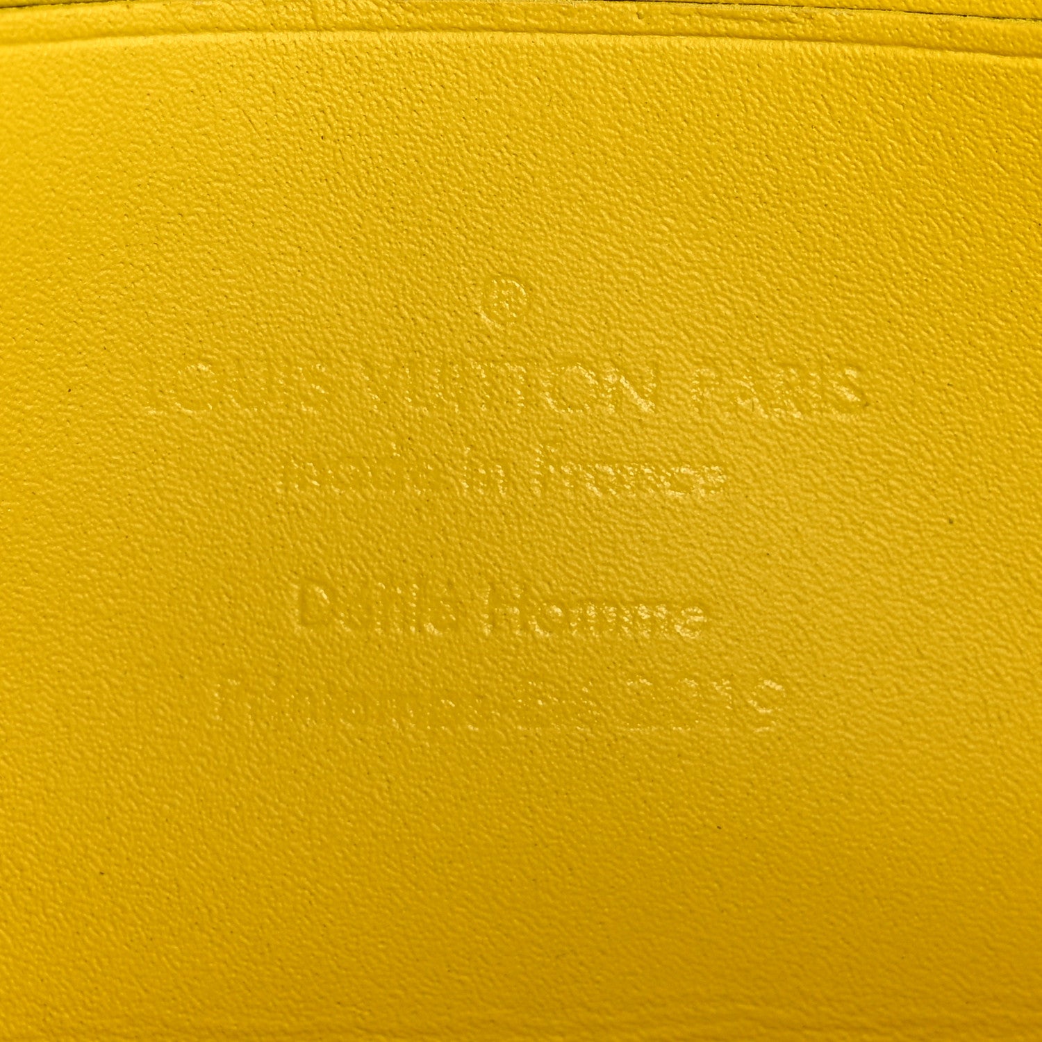 Taurillon Monogram Pochette Volga Yellow