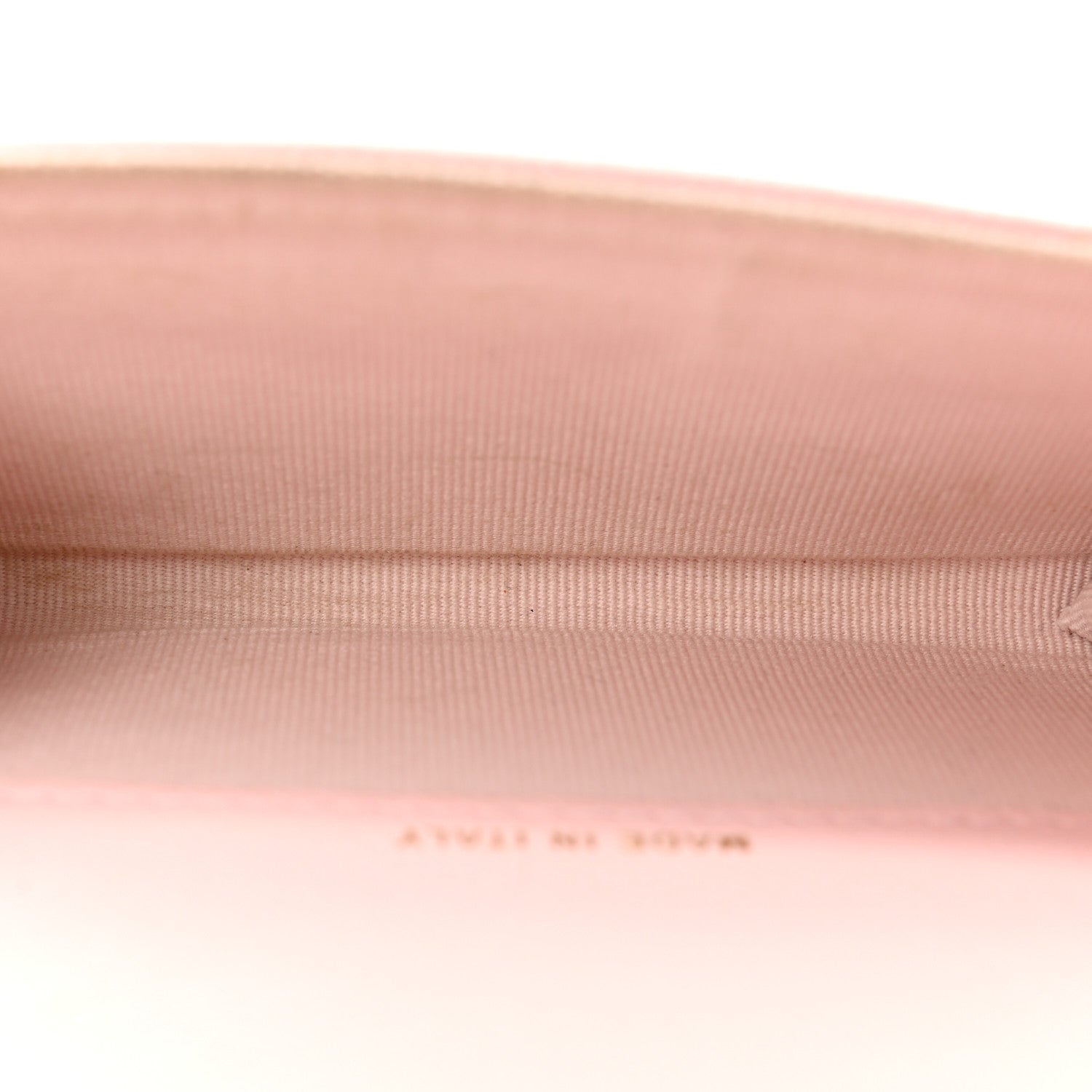 Caviar Quilted Crystal CC Flap Card Holder Pink