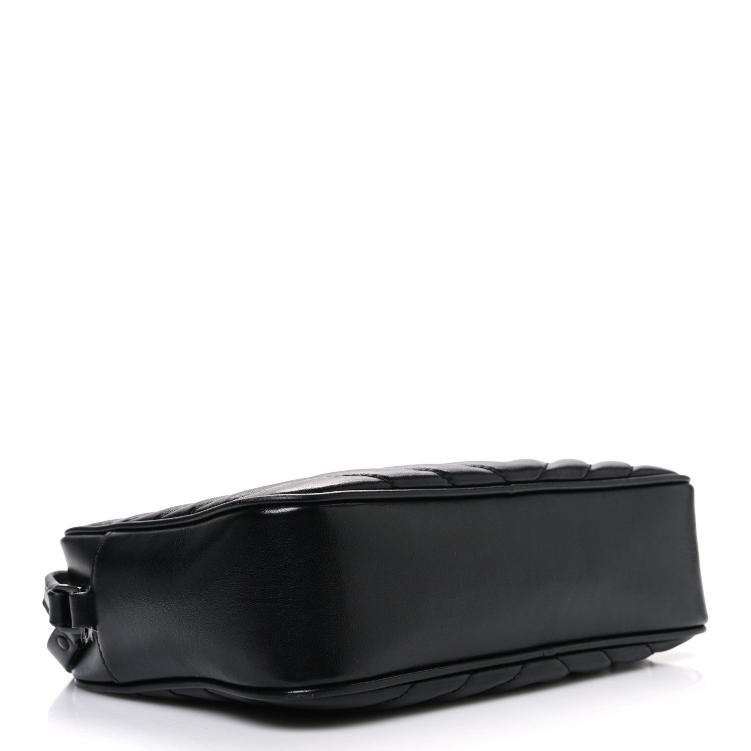 Calfskin Matelasse Monogram Monochrome Lou Camera Bag Black