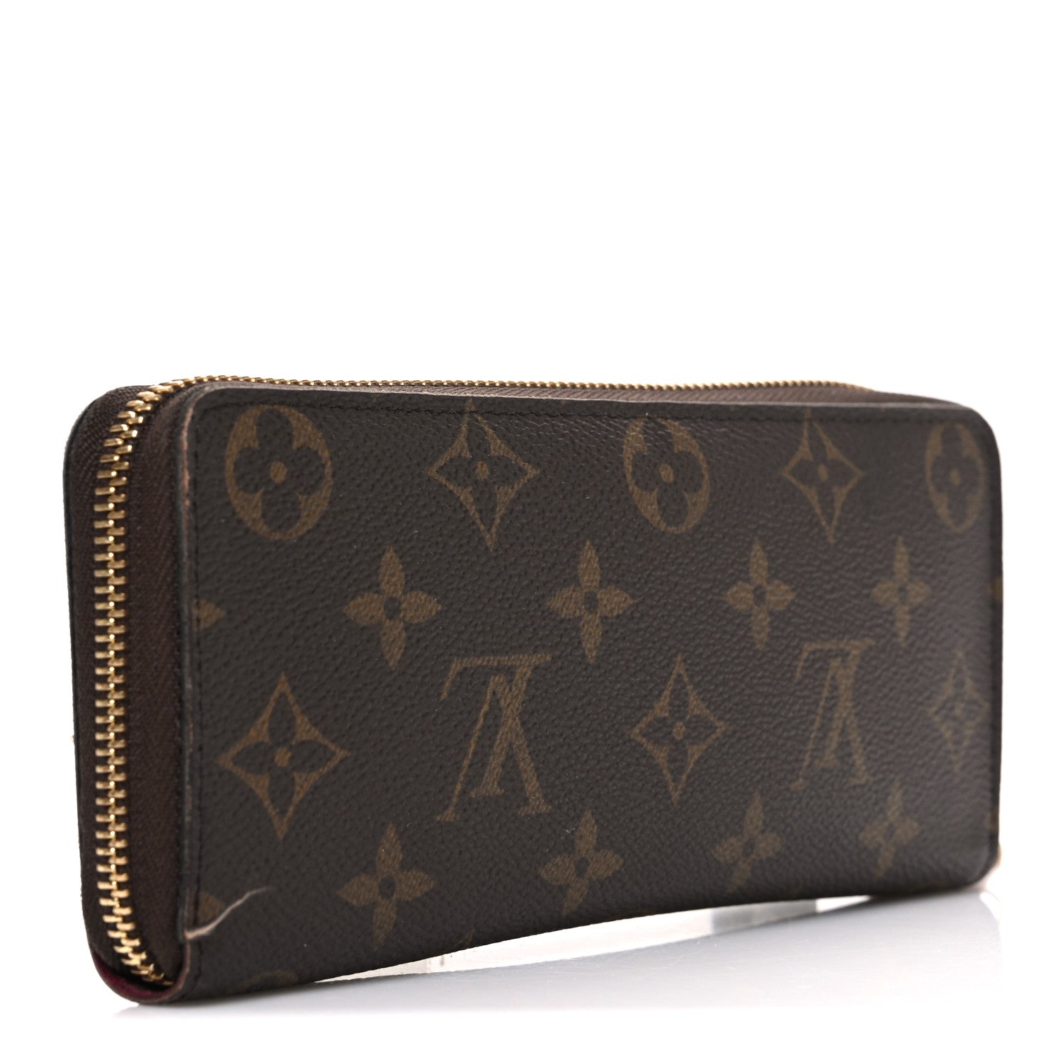 Monogram Clemence Wallet Fuchsia
