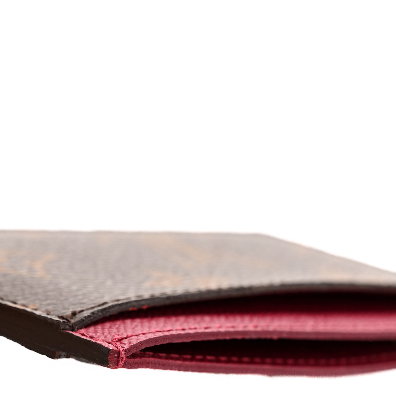 Monogram Card Holder Fuchsia