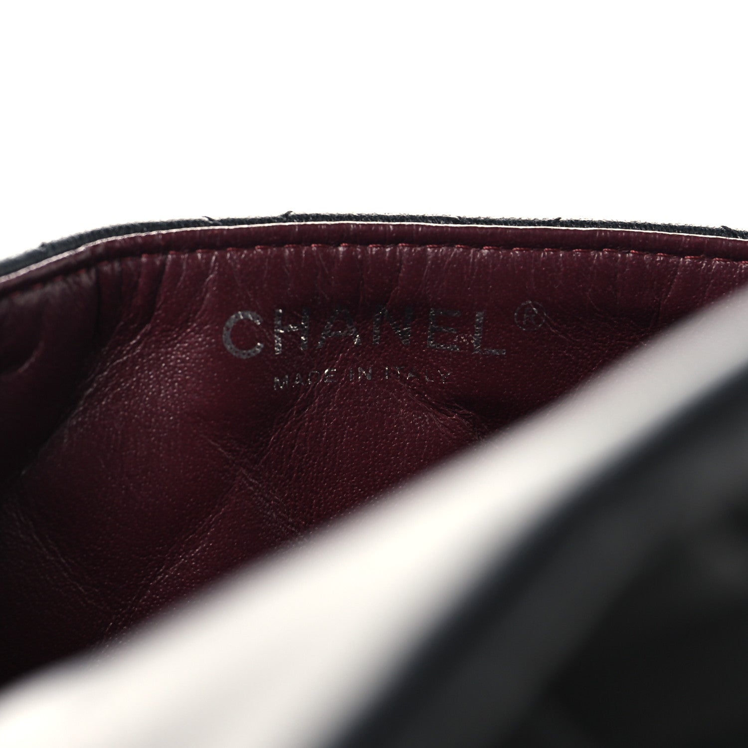 Lambskin Quilted East West Flap Black