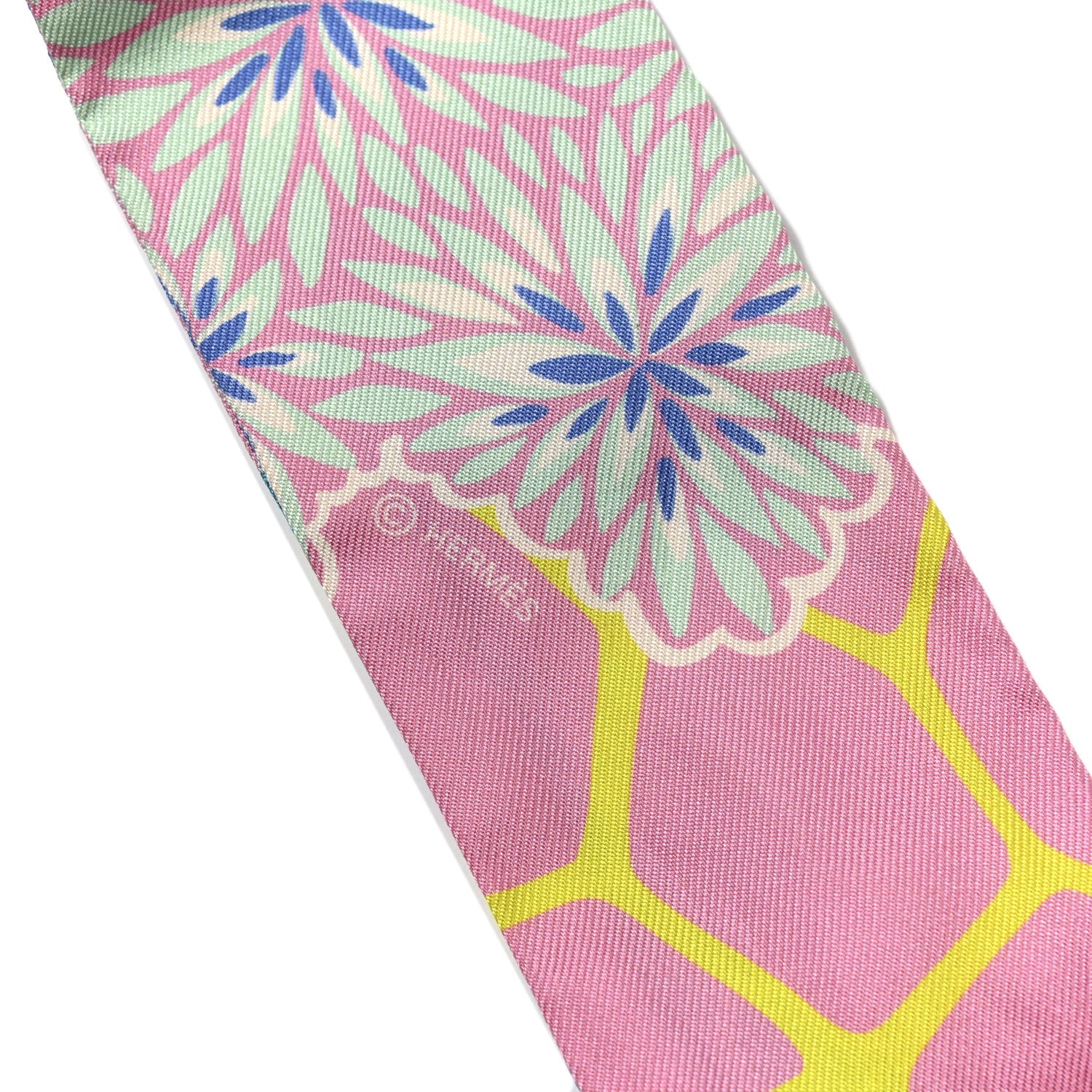Silk The Three Graces Twilly Rose Bonbon Canard