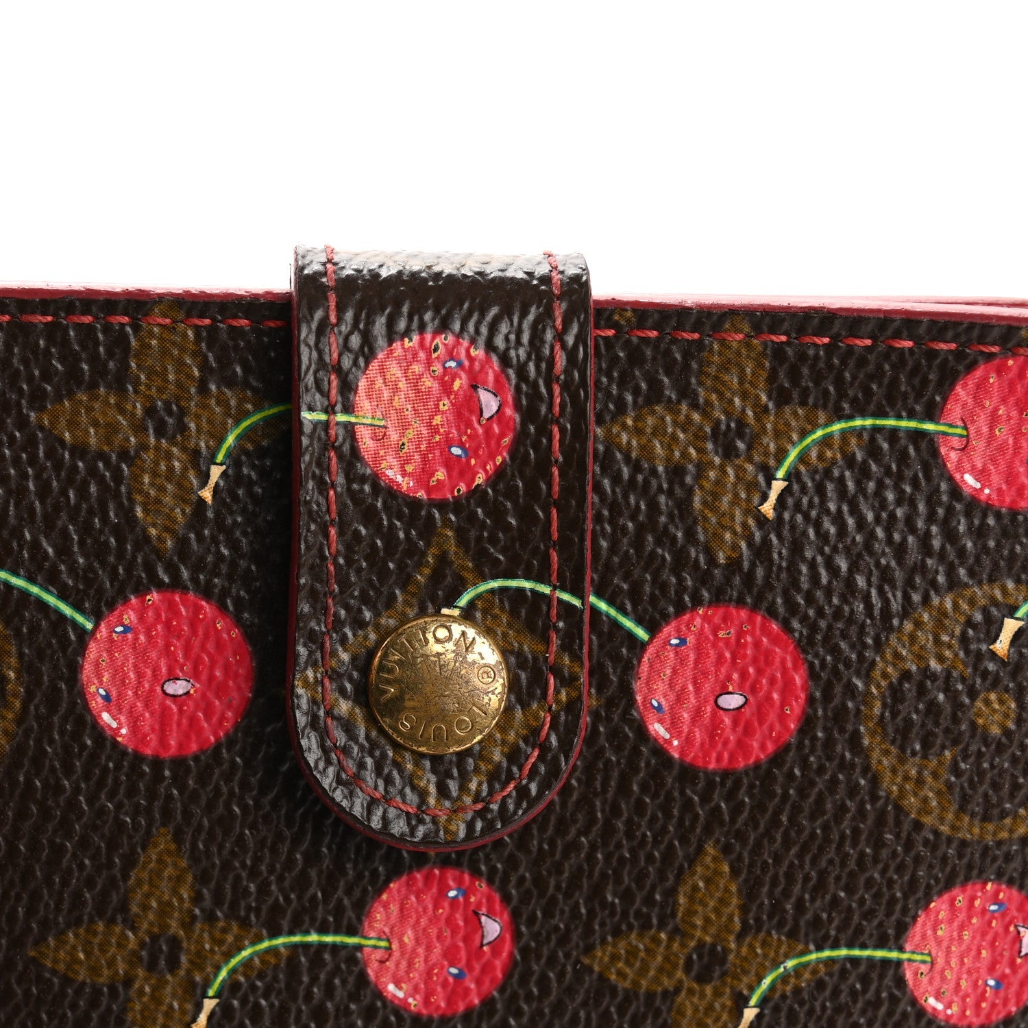 Monogram Cerises Compact Zippe Wallet