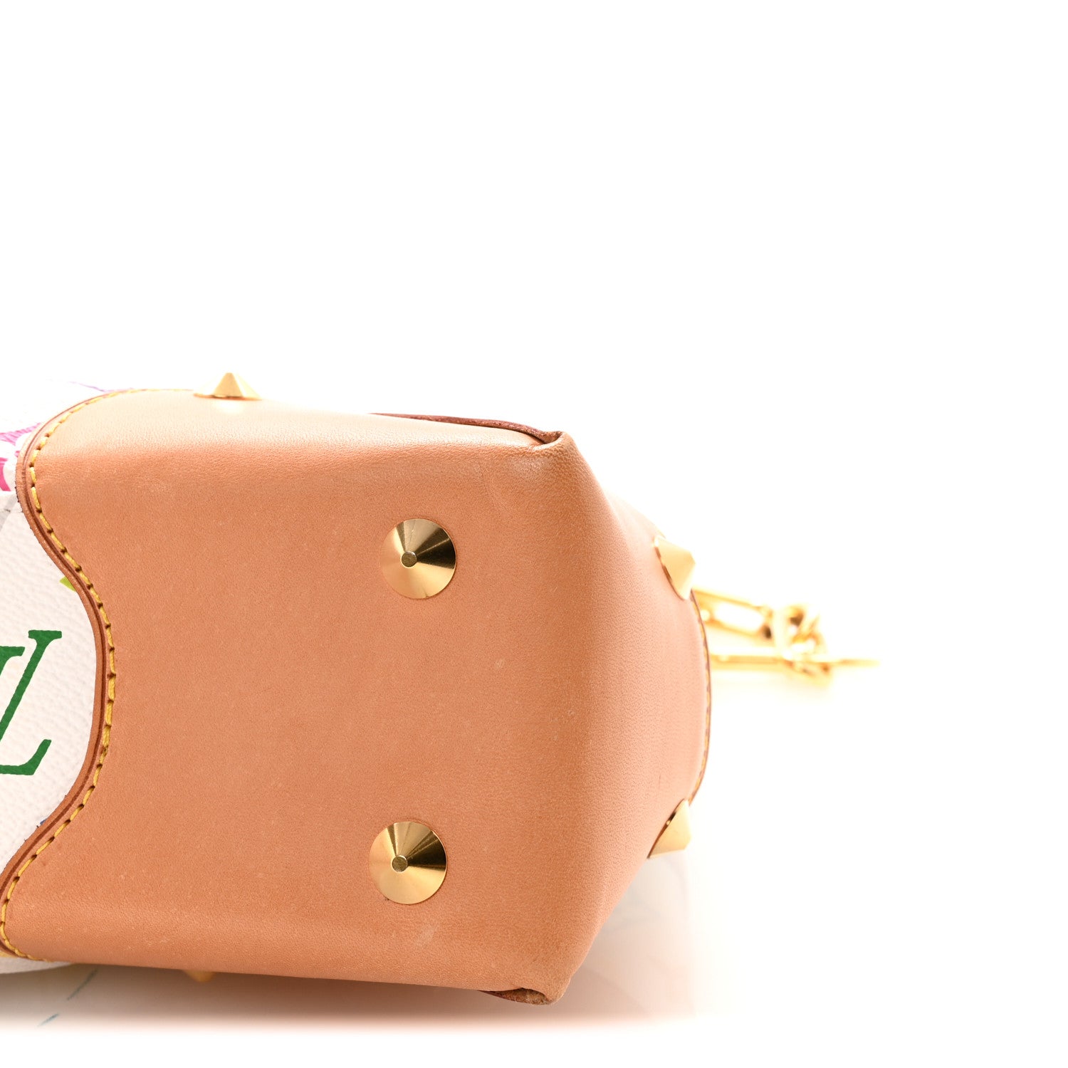 Monogram Multicolor Judy MM White