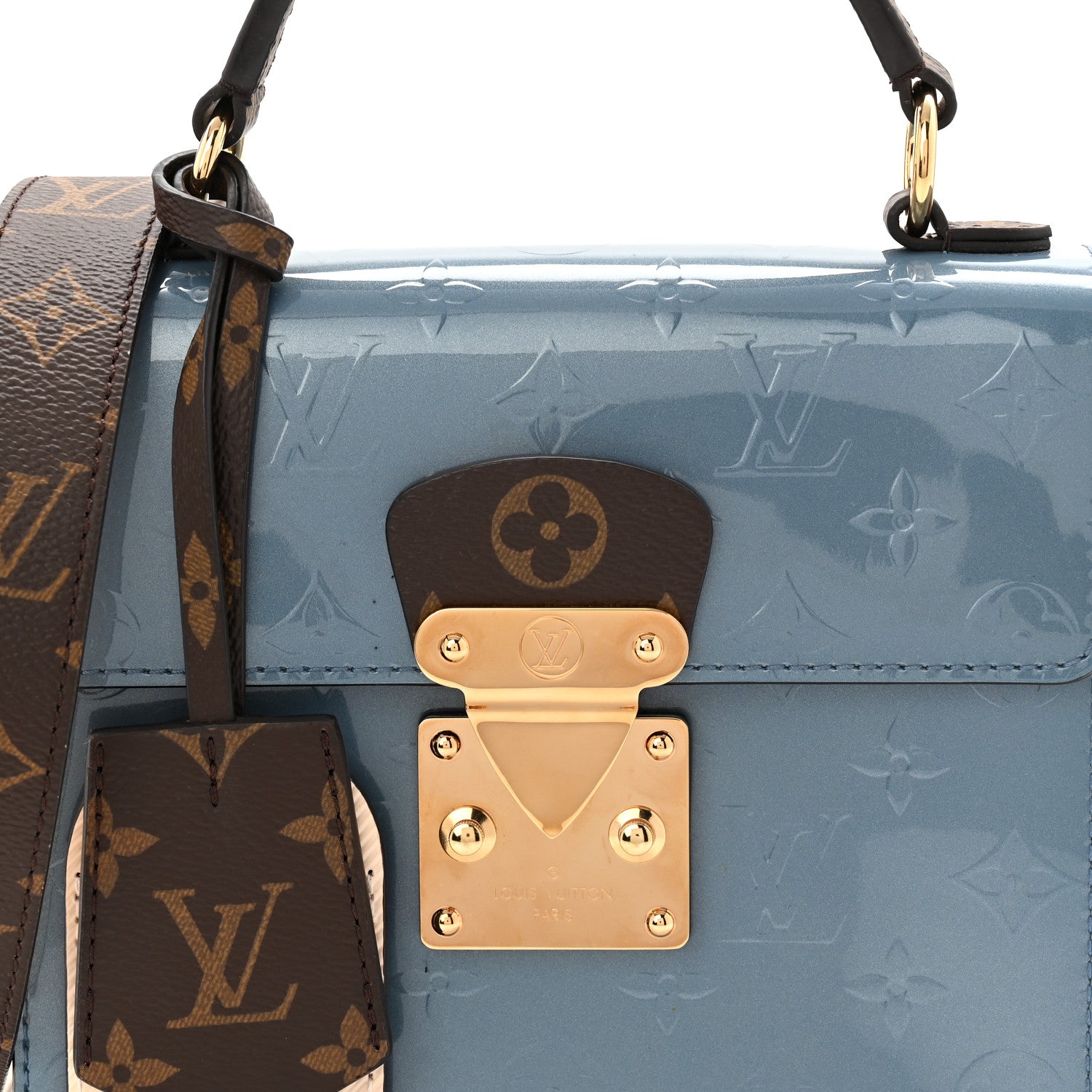 Vernis Epi Monogram Spring Street Light Blue