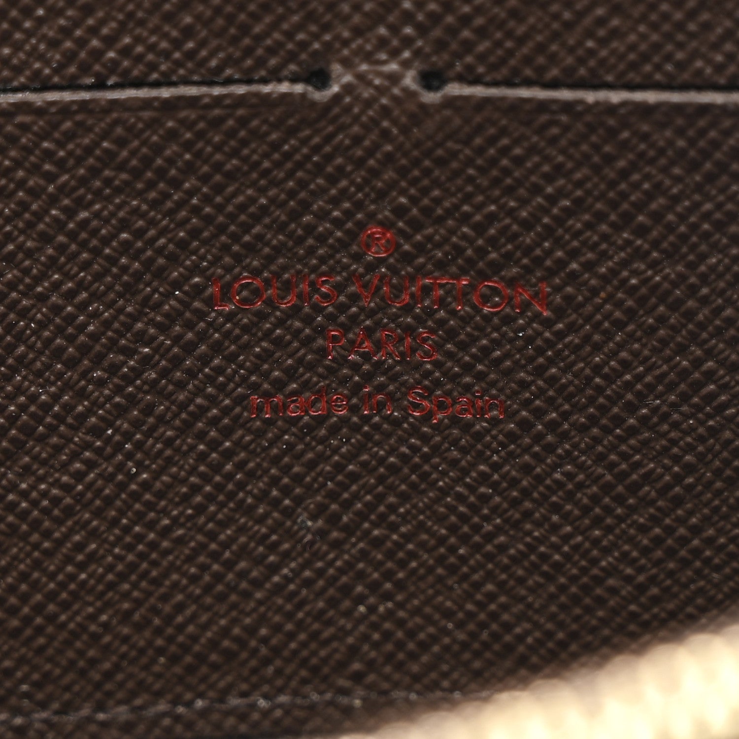 Damier Ebene Zippy Wallet