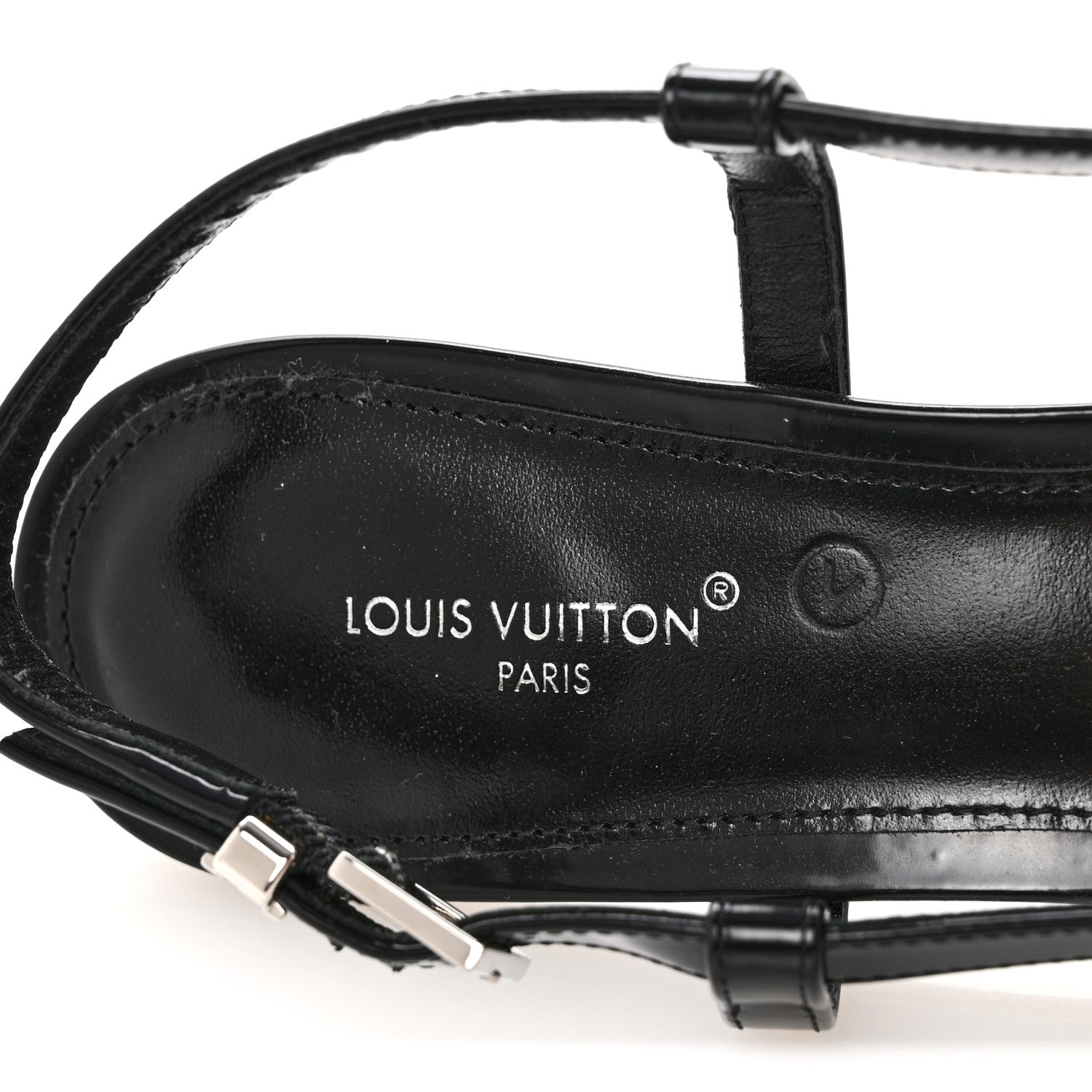 Calfskin Allure D'Orsay Slingback Pump 37.5 Black