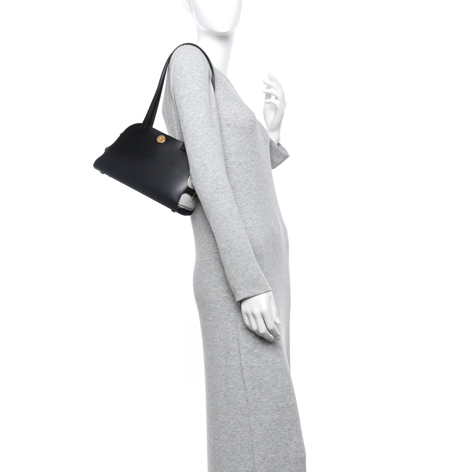Vache Hunter H Canvas Swift Tablier Sellier Black Ecru