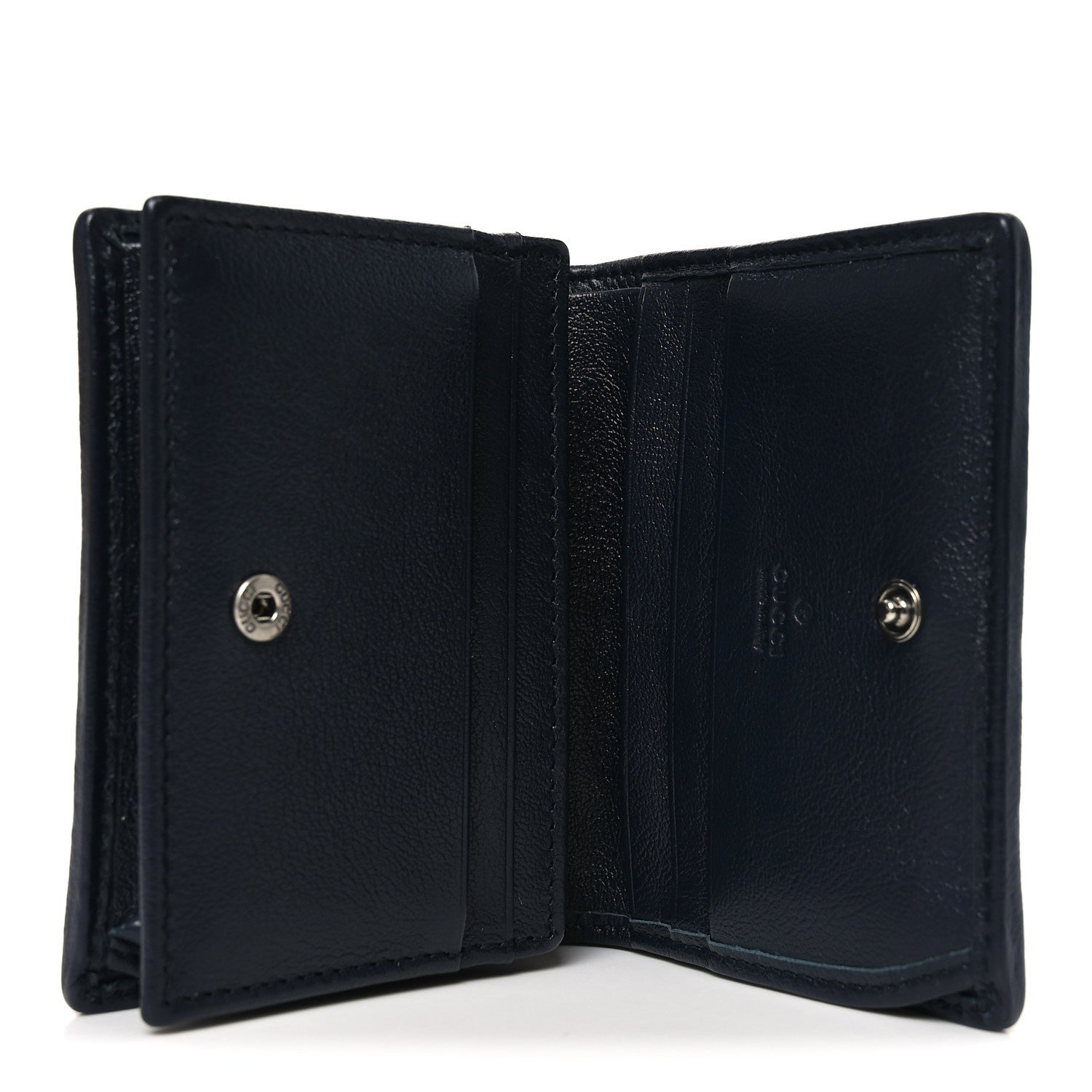 Monogram Multicolor Matelasse Diagonal GG Marmont Card Case Wallet Pink Blue